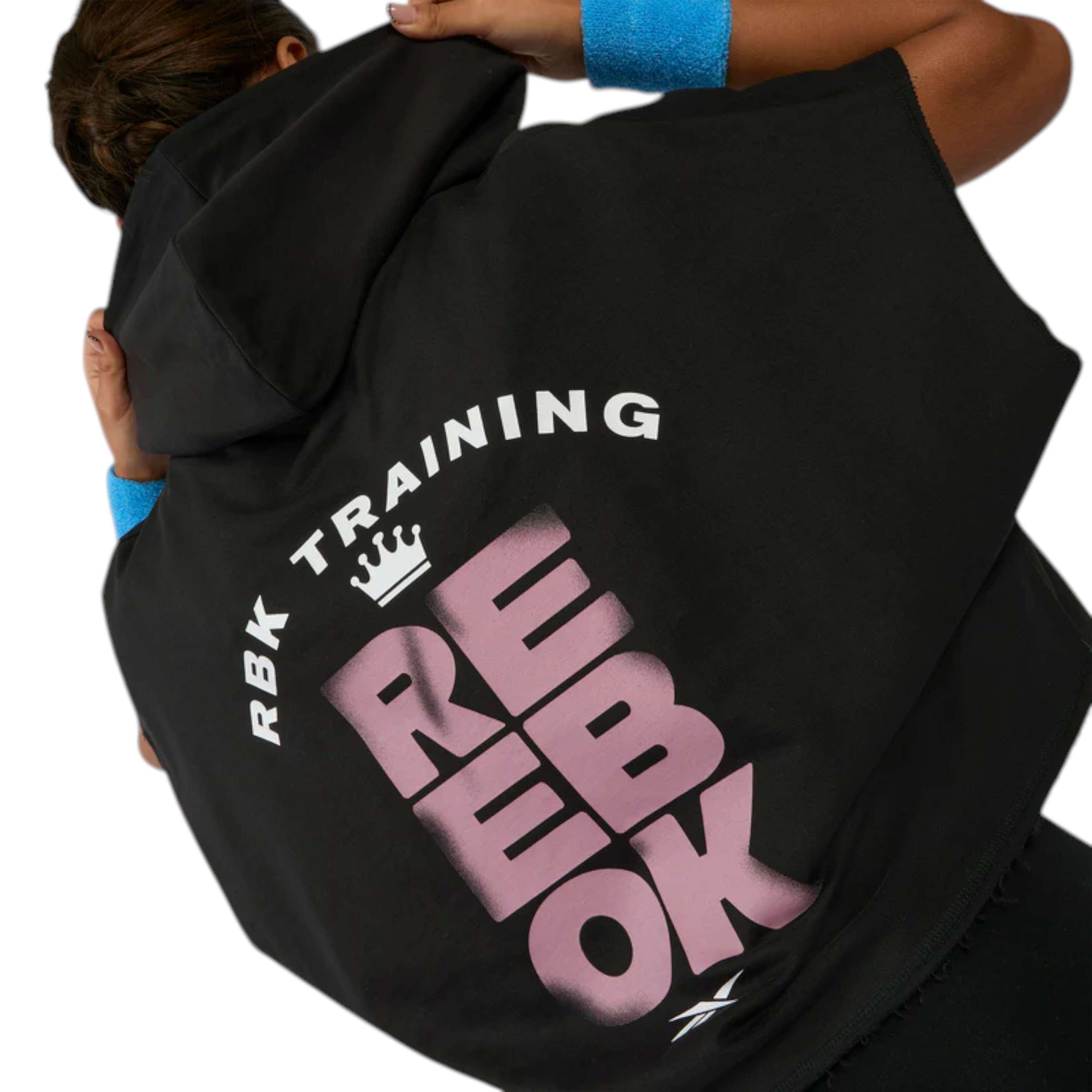 Playera Lux Graphic Sleeveless Hoodie image number 3