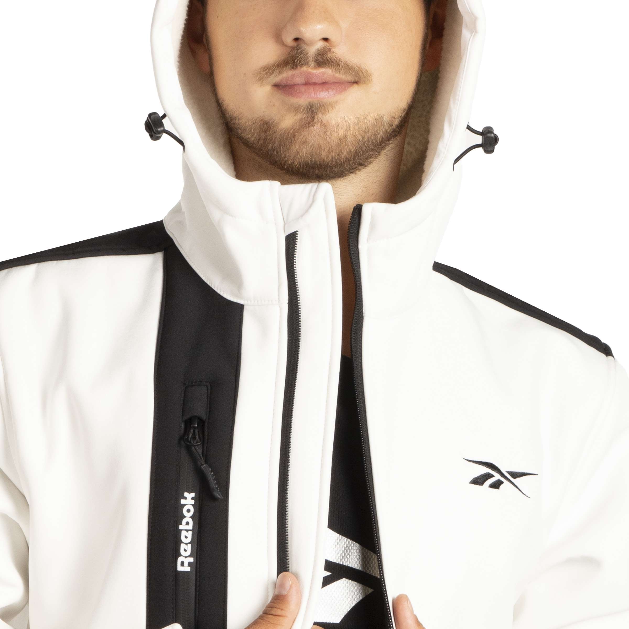 Chamarra softshell con sherpa image number 3