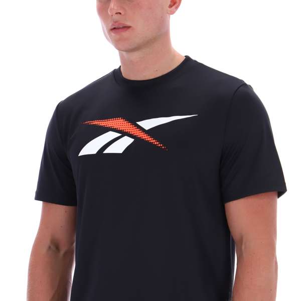 Playera de running manga corta con puntos Vector Playera de running manga corta con puntos Vector
