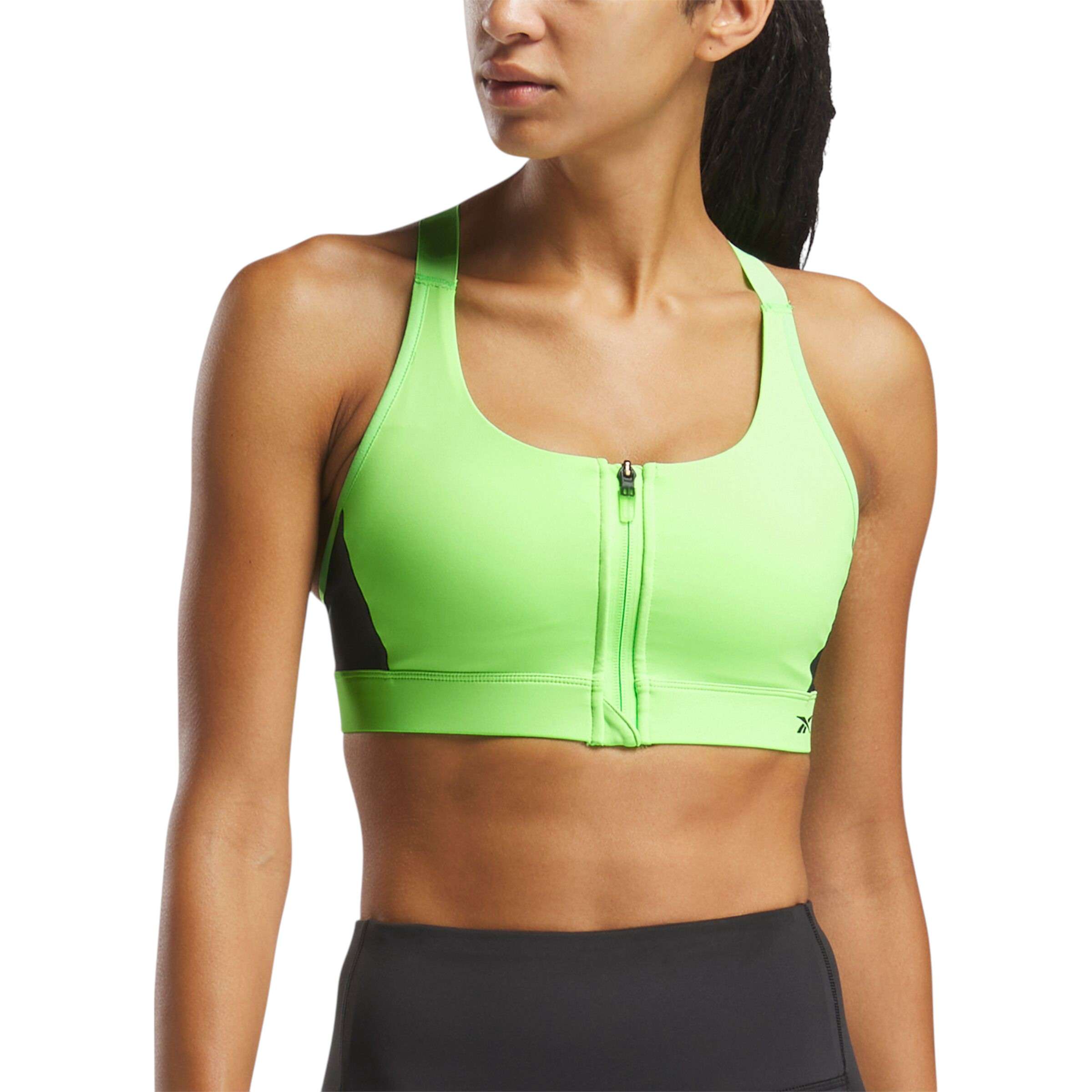 Top Deportivo Training Lux Front-Zip High Impact image number 0