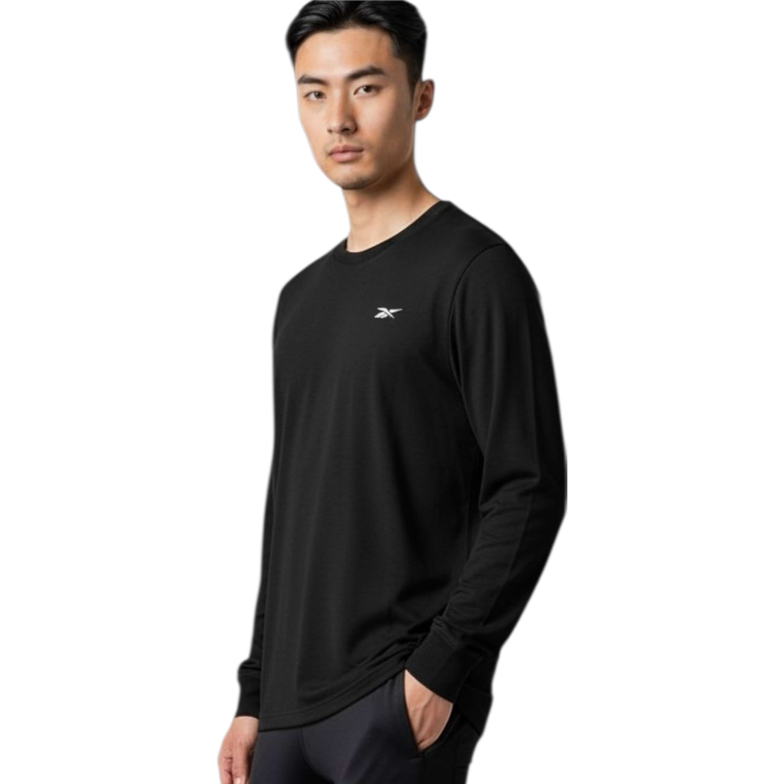 Playera Athlete Off-Day Manga Larga