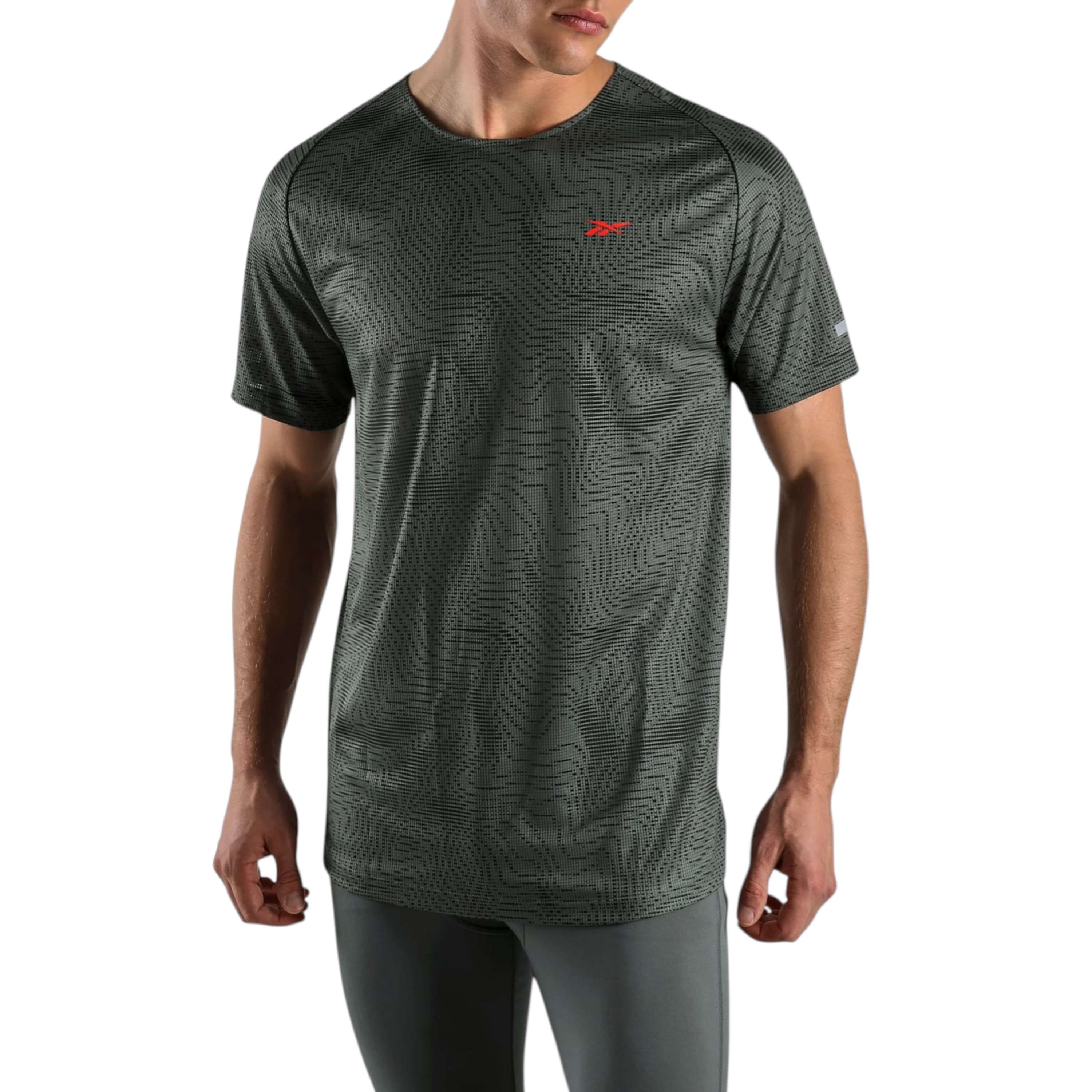 Playera Rbk-Lab Running Printed T-Shirt