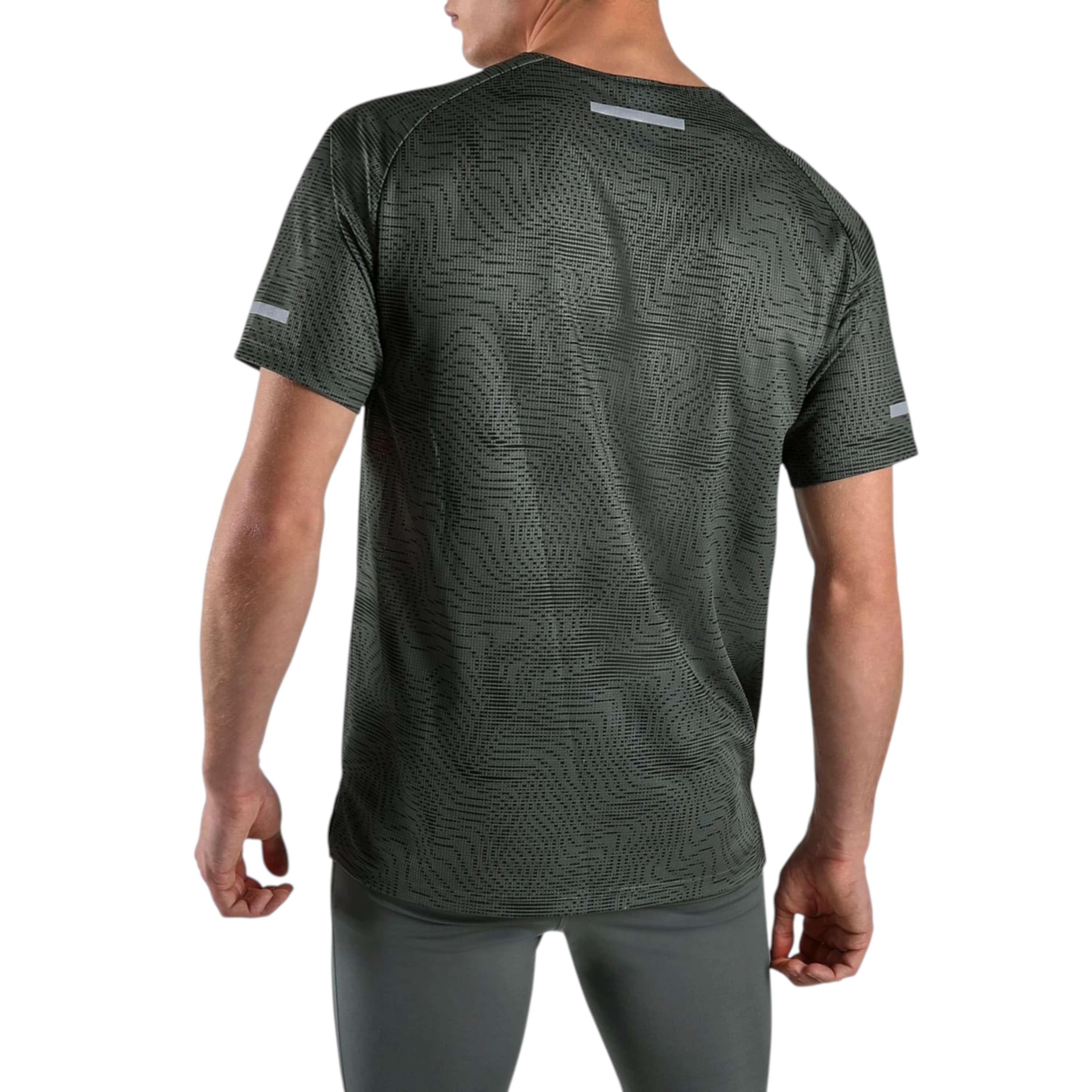 Playera Rbk-Lab Running Printed T-Shirt