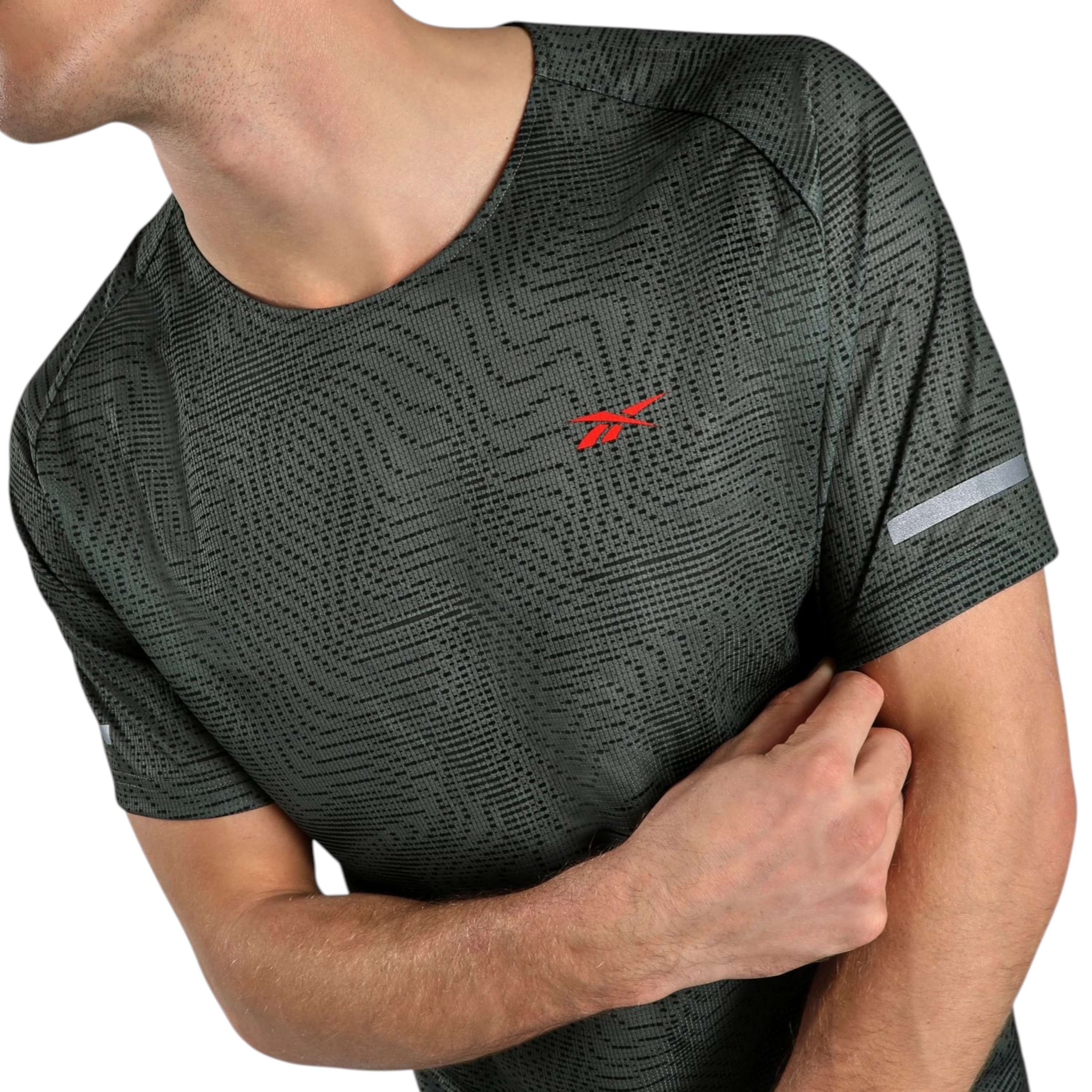 Playera Rbk-Lab Running Printed T-Shirt