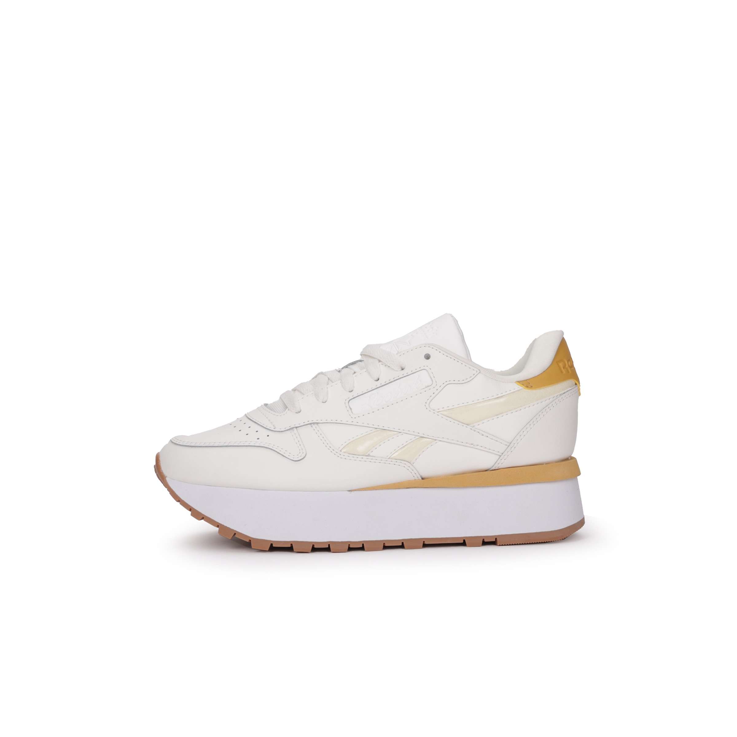 Lleva el estilo del running tradicional de Reebok a nuevas alturas con estos tenis con la plataforma más alta hasta el momento. image number 1