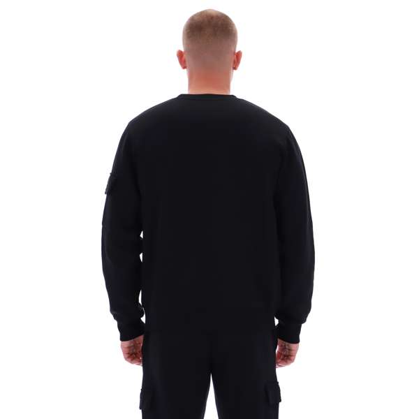 Sudadera Peter con Bolsillos Cargo y Cuello Redondo Sudadera Peter con Bolsillos Cargo y Cuello Redondo
