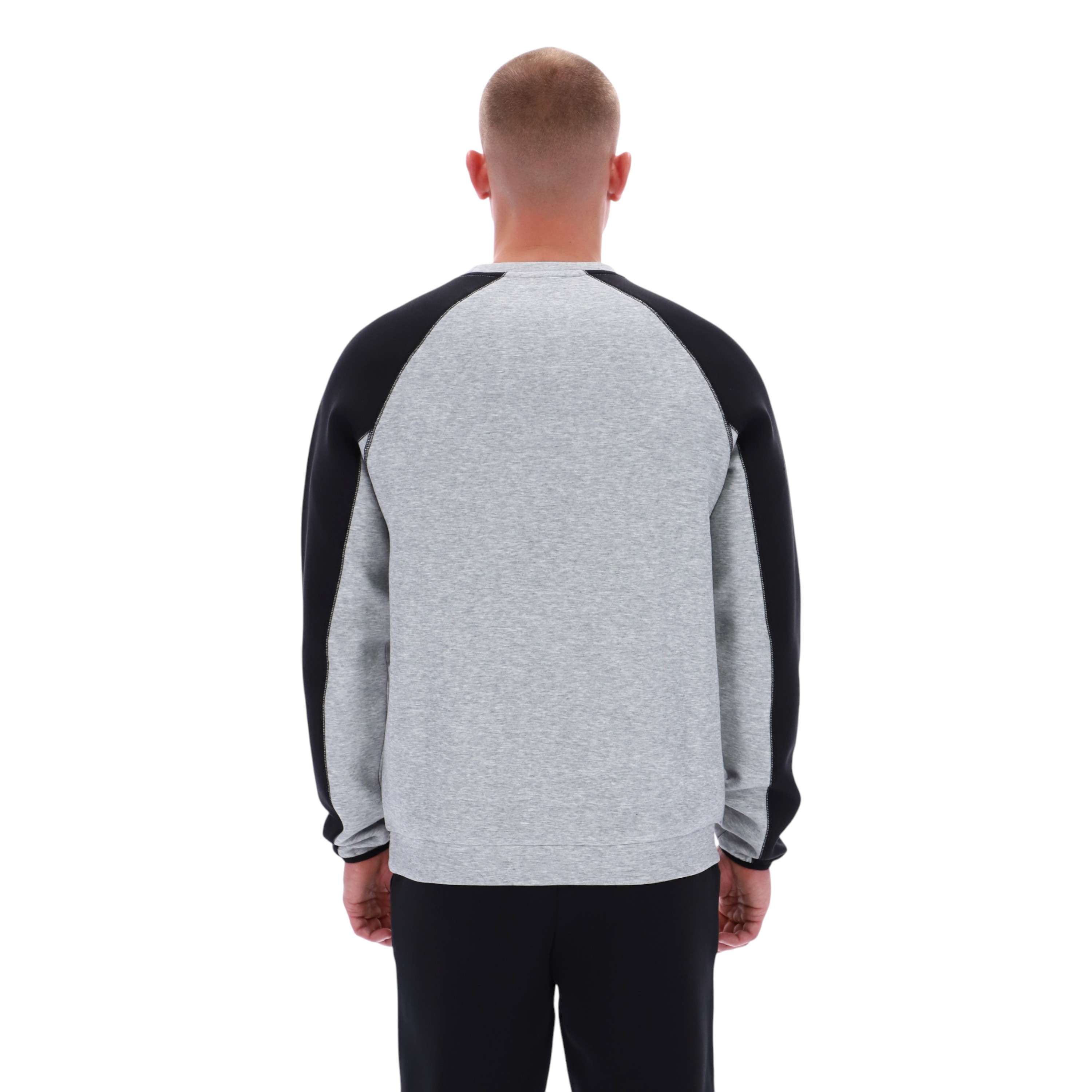 Sudadera Cut and Sew Cuello Redondo