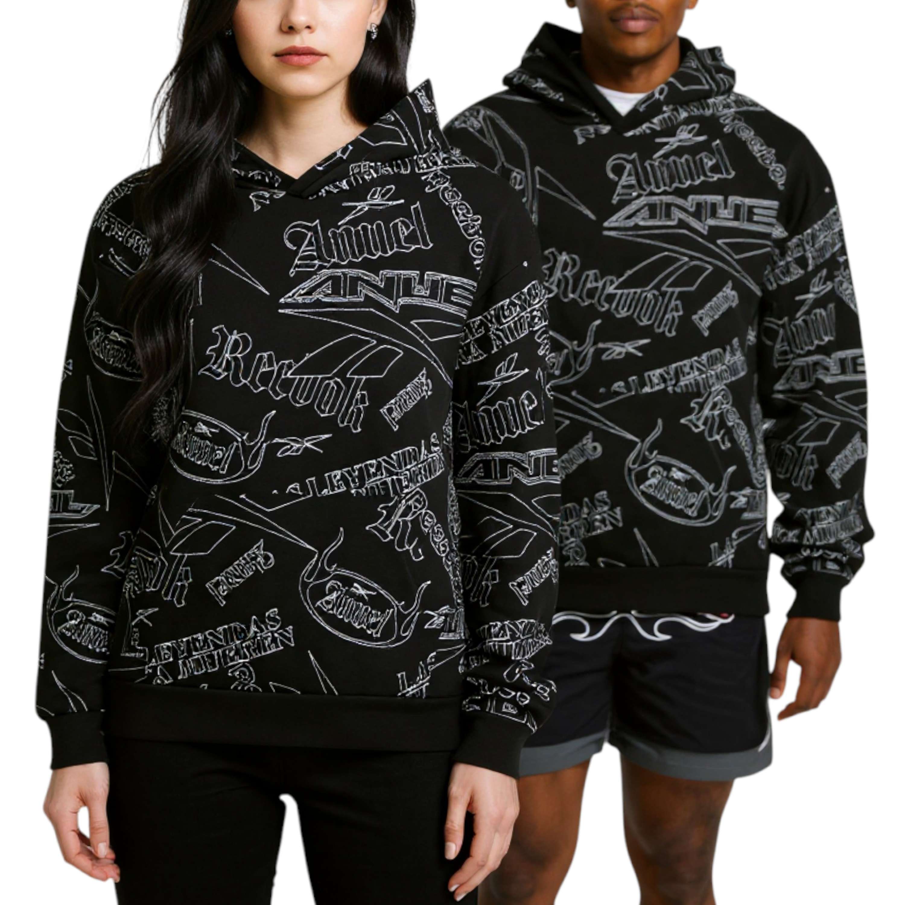 Sudadera con capucha gráfica x Anuel