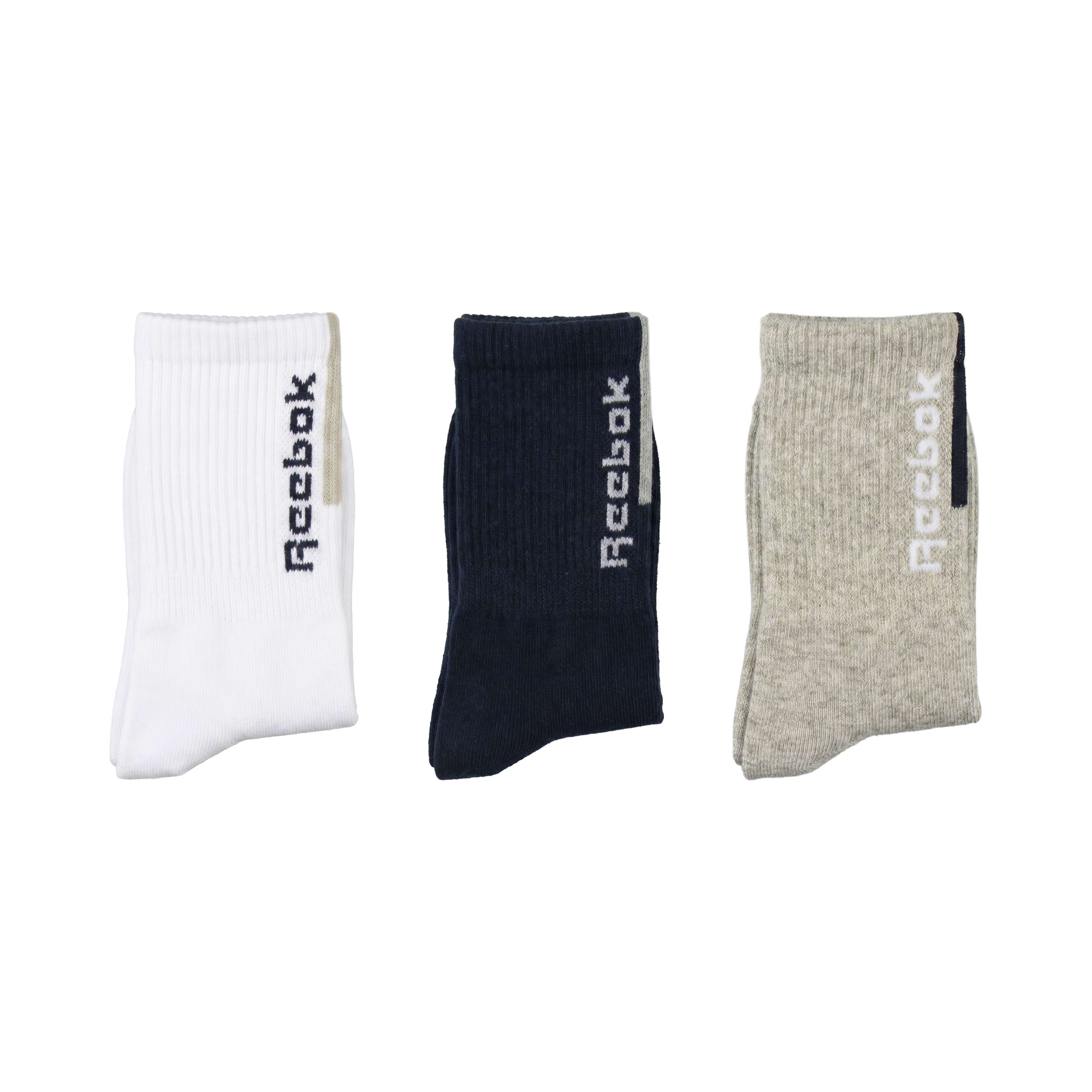 Calcetines Men 3 Pack Mid Crew Multicolor
