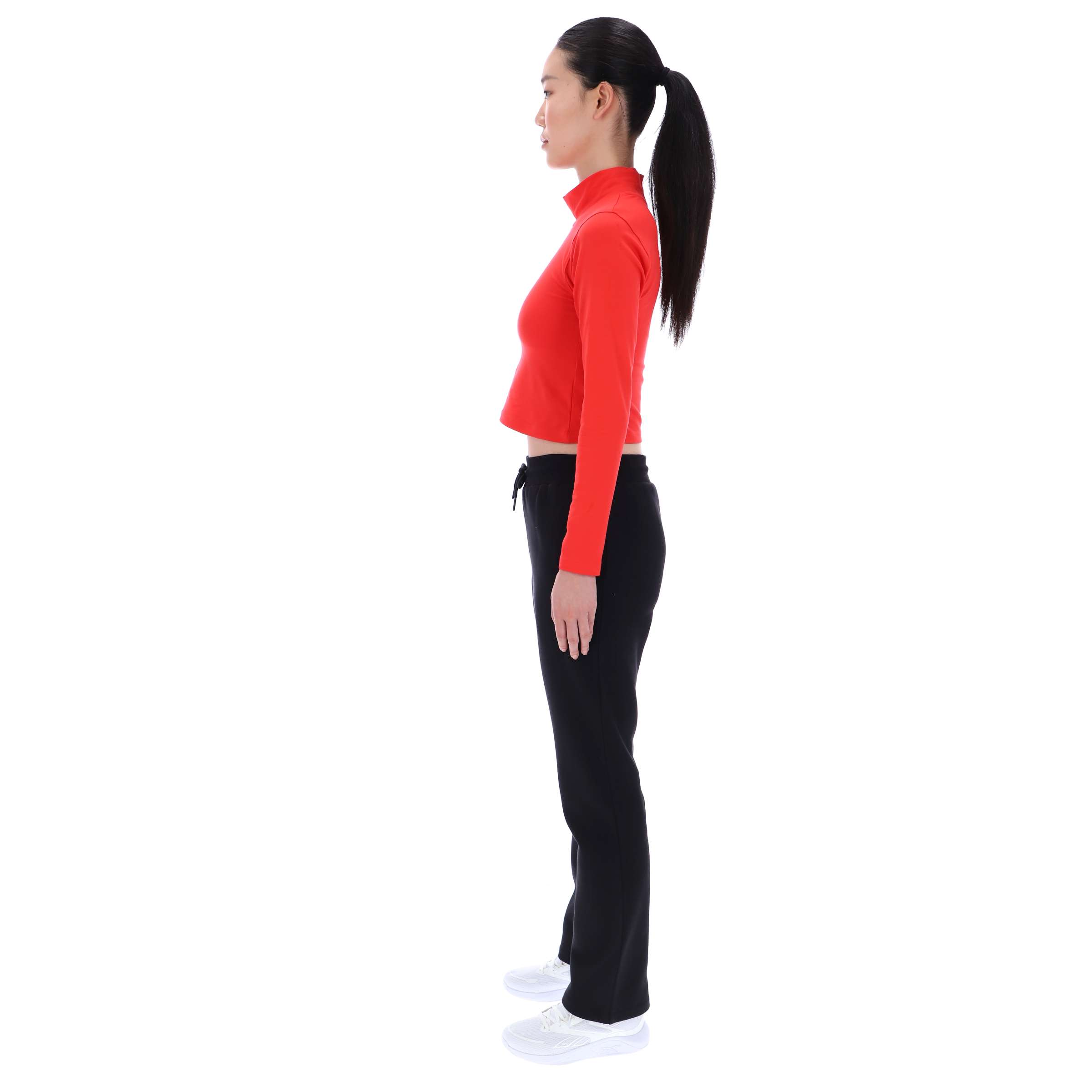 Crop Top con cuello alto SLIM image number 4
