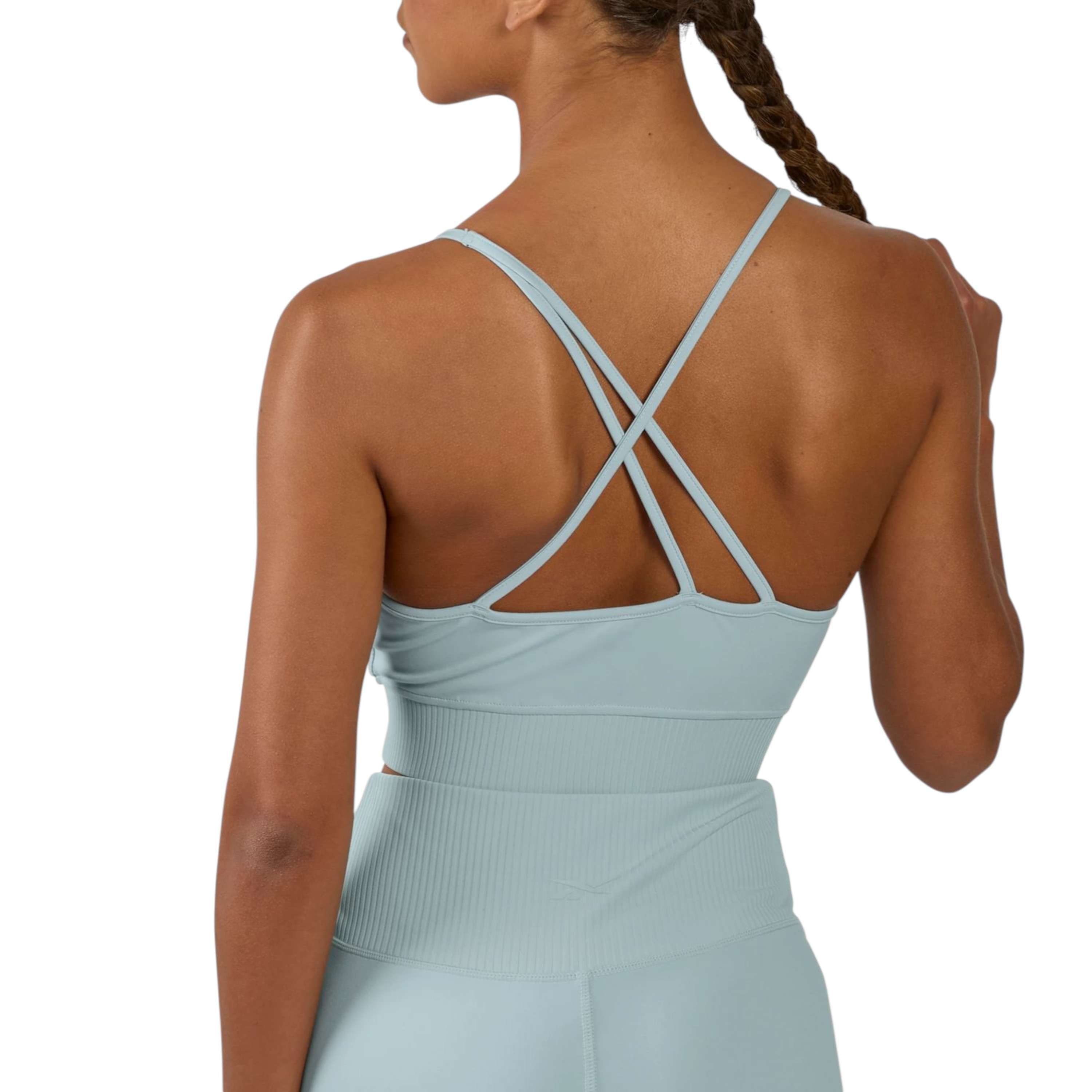 Top deportivo LUX Peached de tirantes