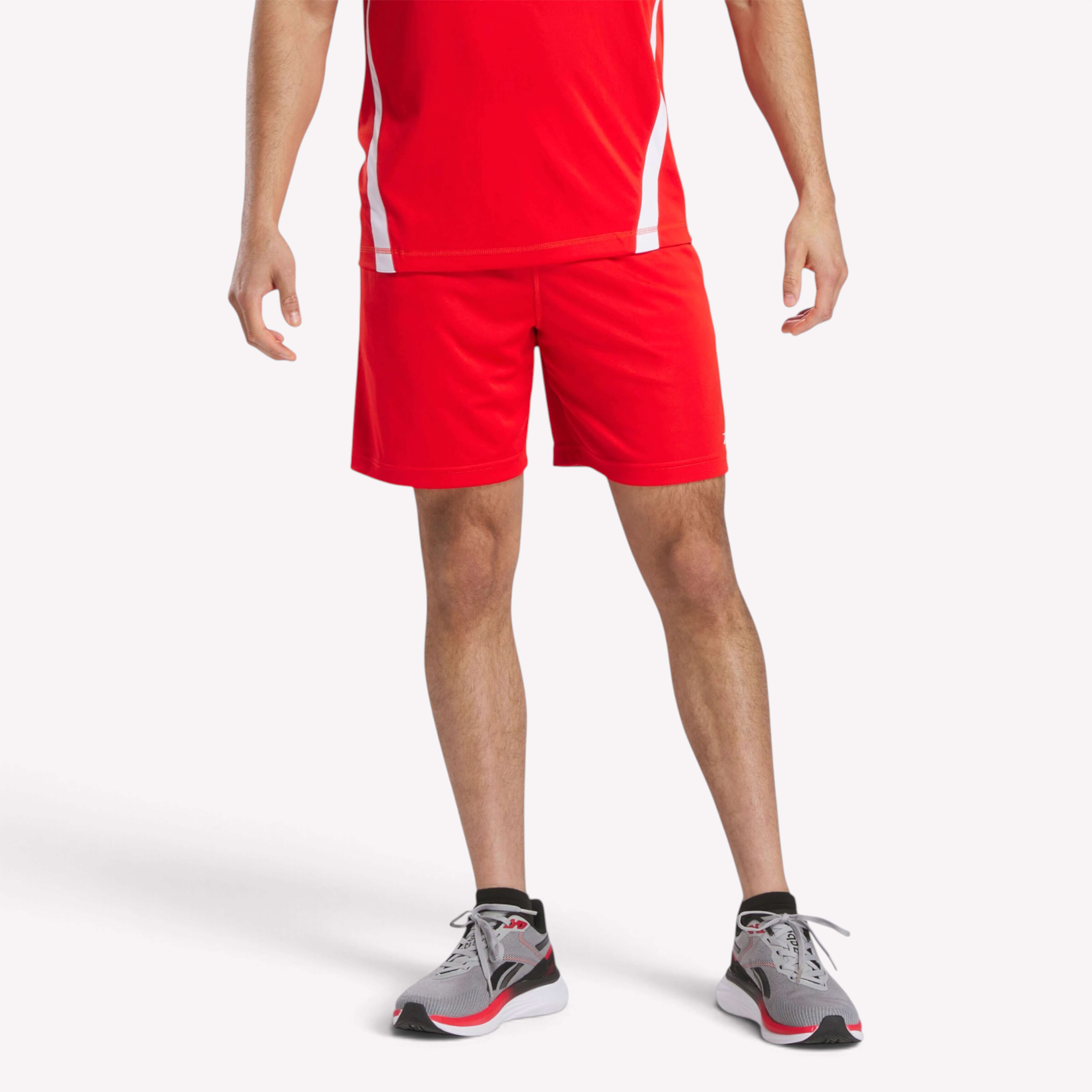 Short de entrenamiento tejido a bloques ID