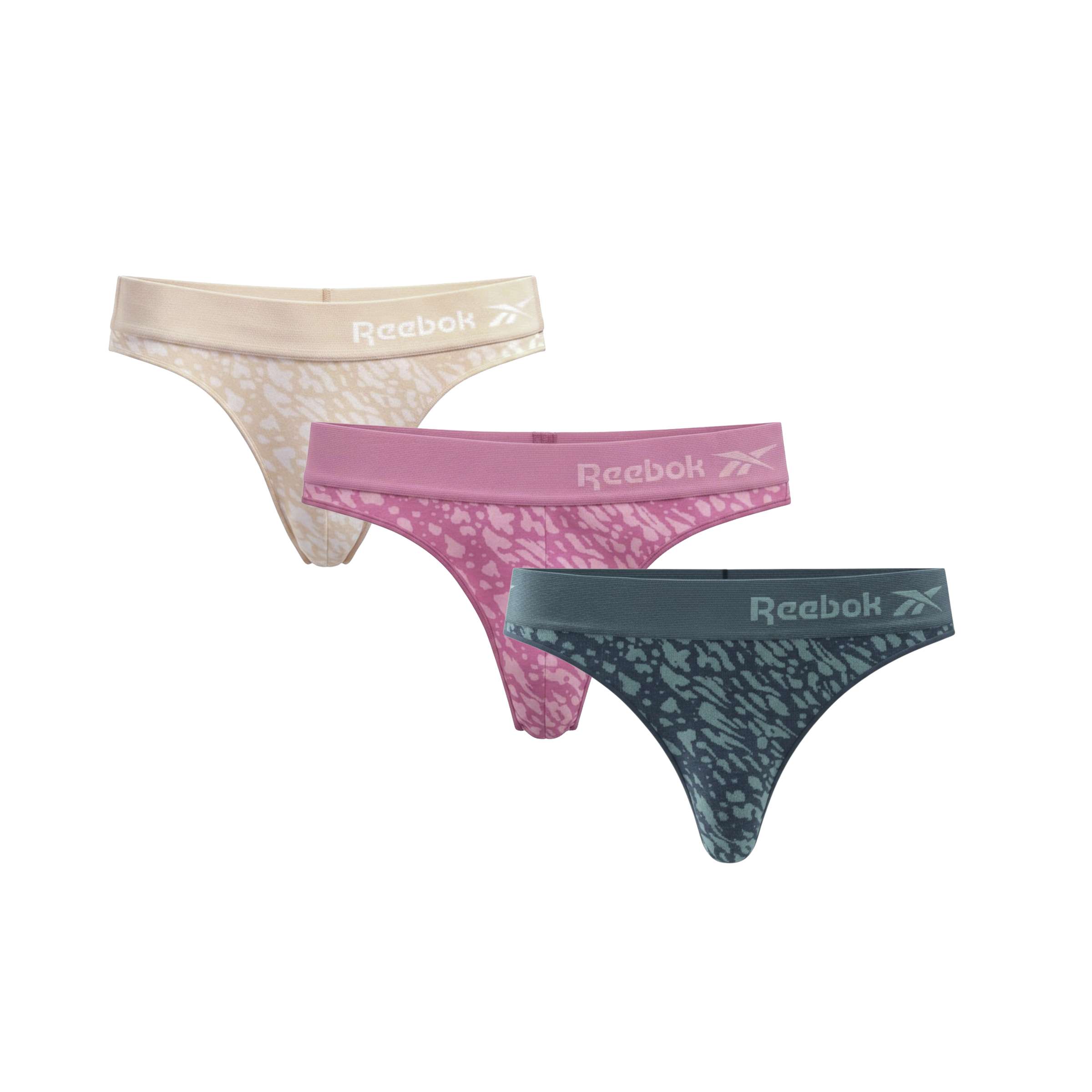 Tanga Sin Costuras Pack 3 pzas Multicolor image number 3