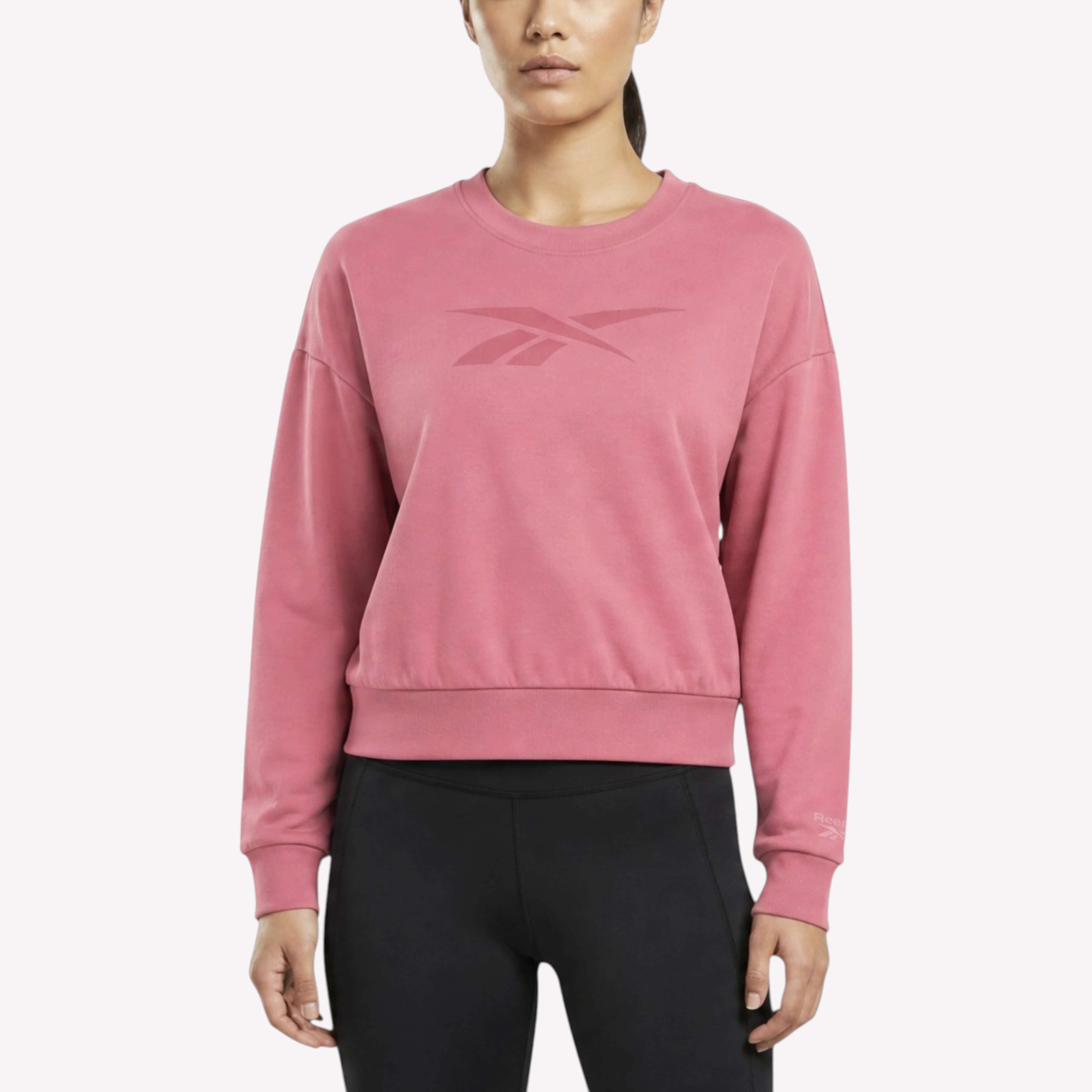 Sudadera Satin Logo Crewneck Sweatshirt