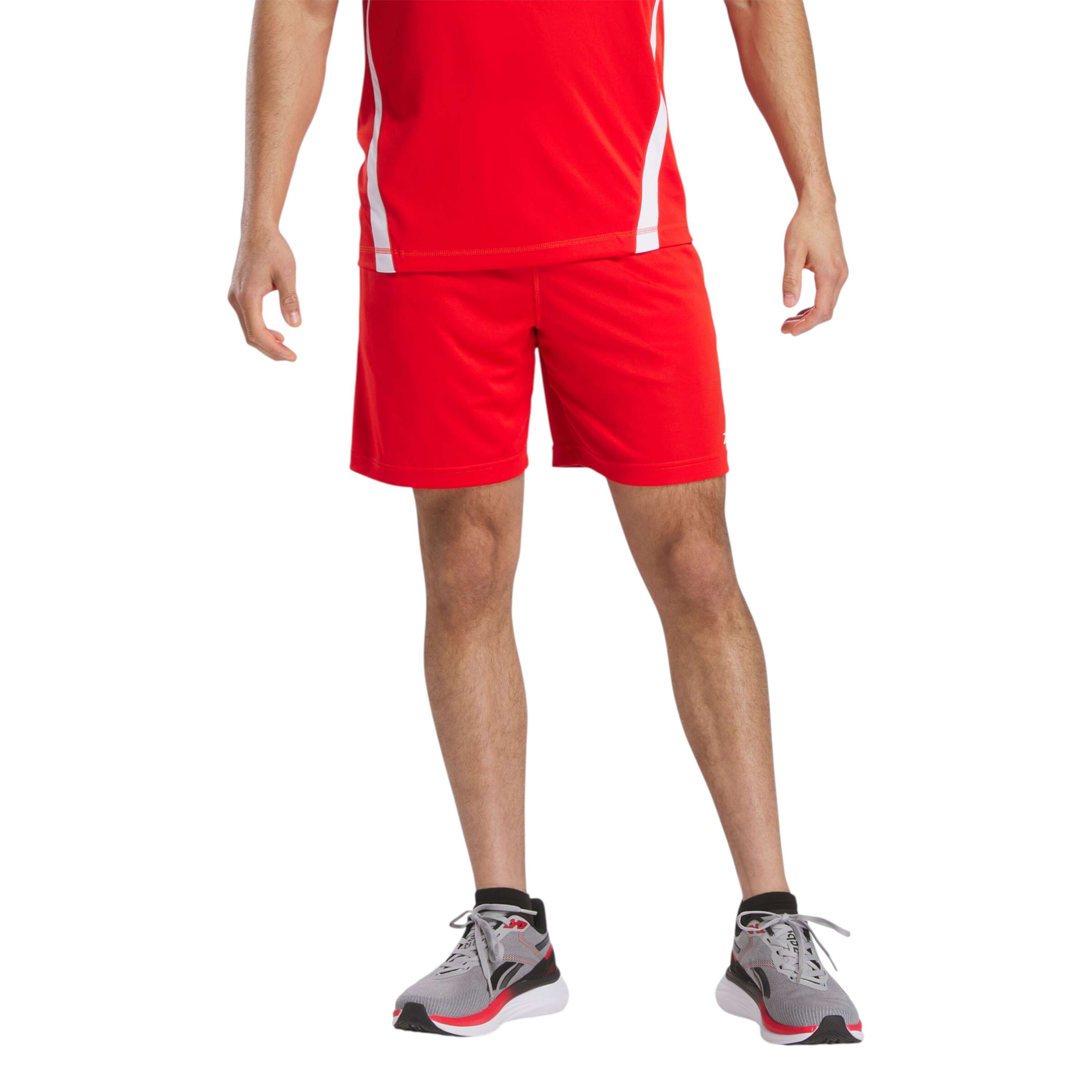 Short de entrenamiento tejido a bloques ID