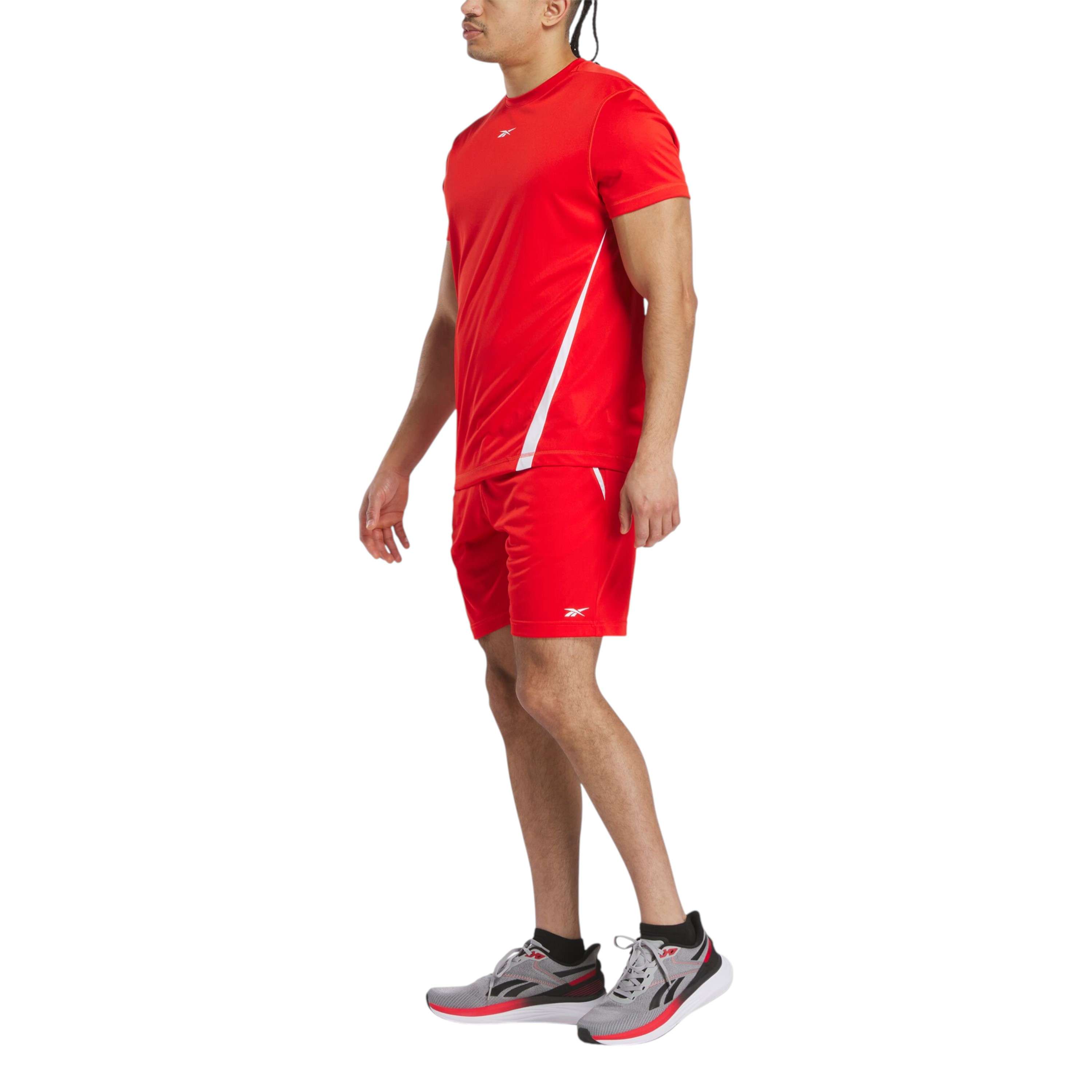 Short de entrenamiento tejido a bloques ID