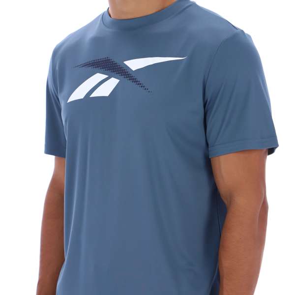 Playera de running manga corta con puntos Vector Playera de running manga corta con puntos Vector