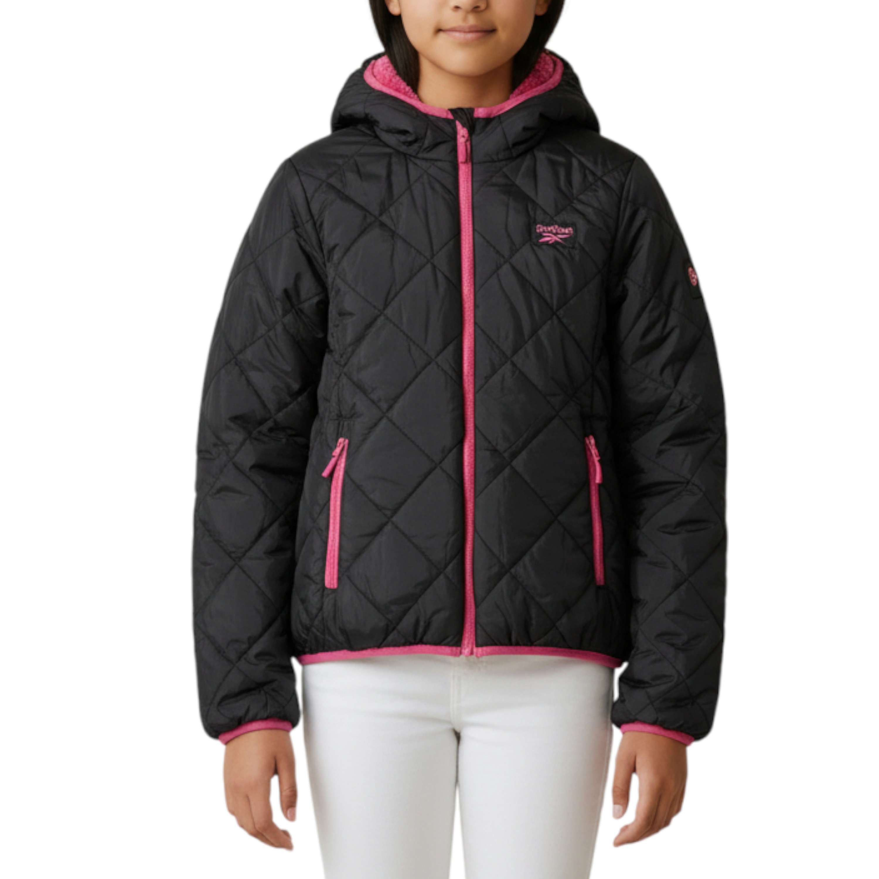 Chamarra puffer reversible