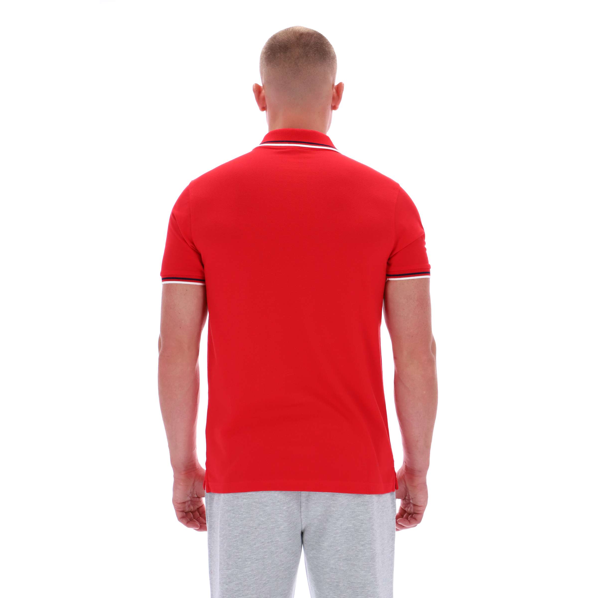 Polo Drake con vivos en cuello y mangas