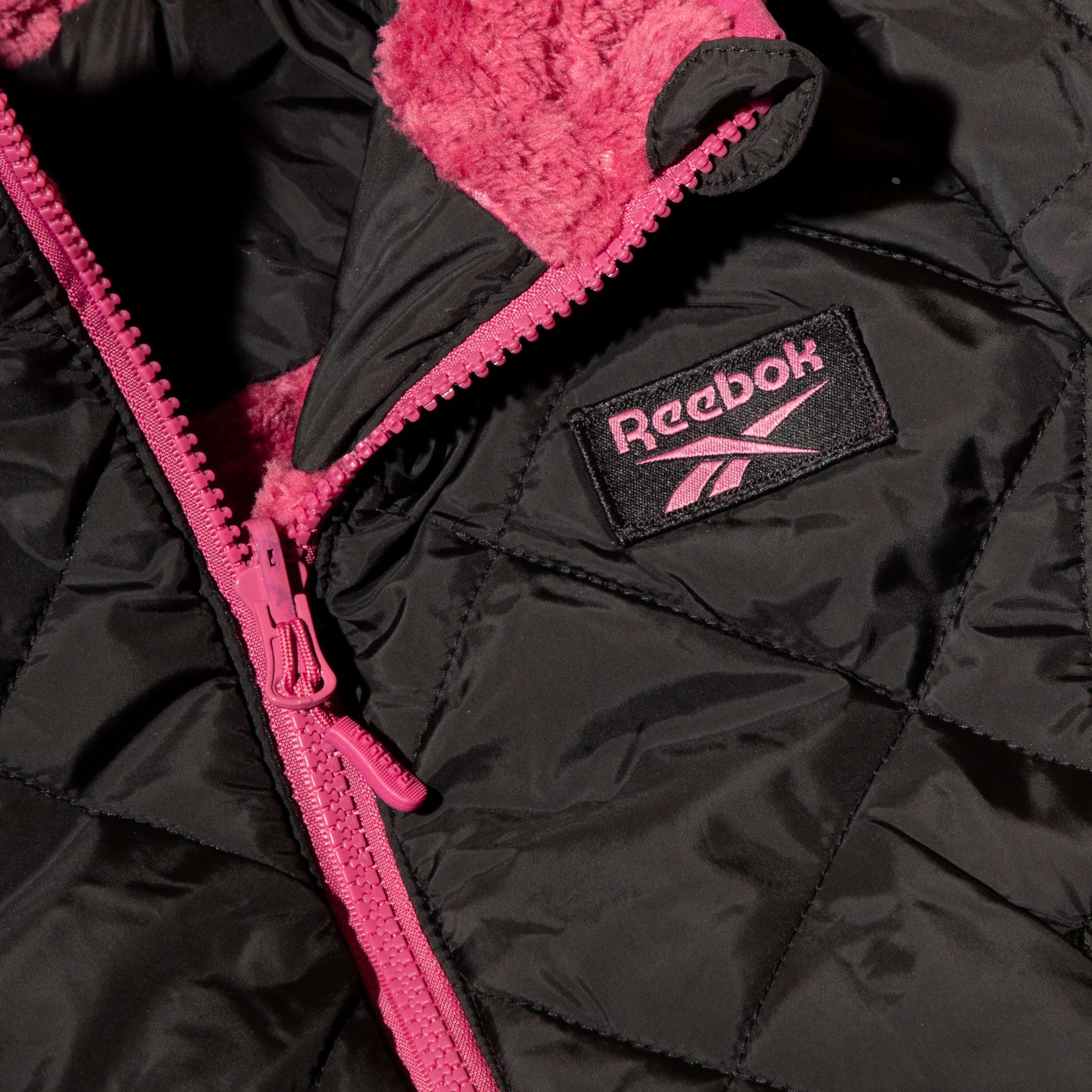 Chamarra puffer reversible