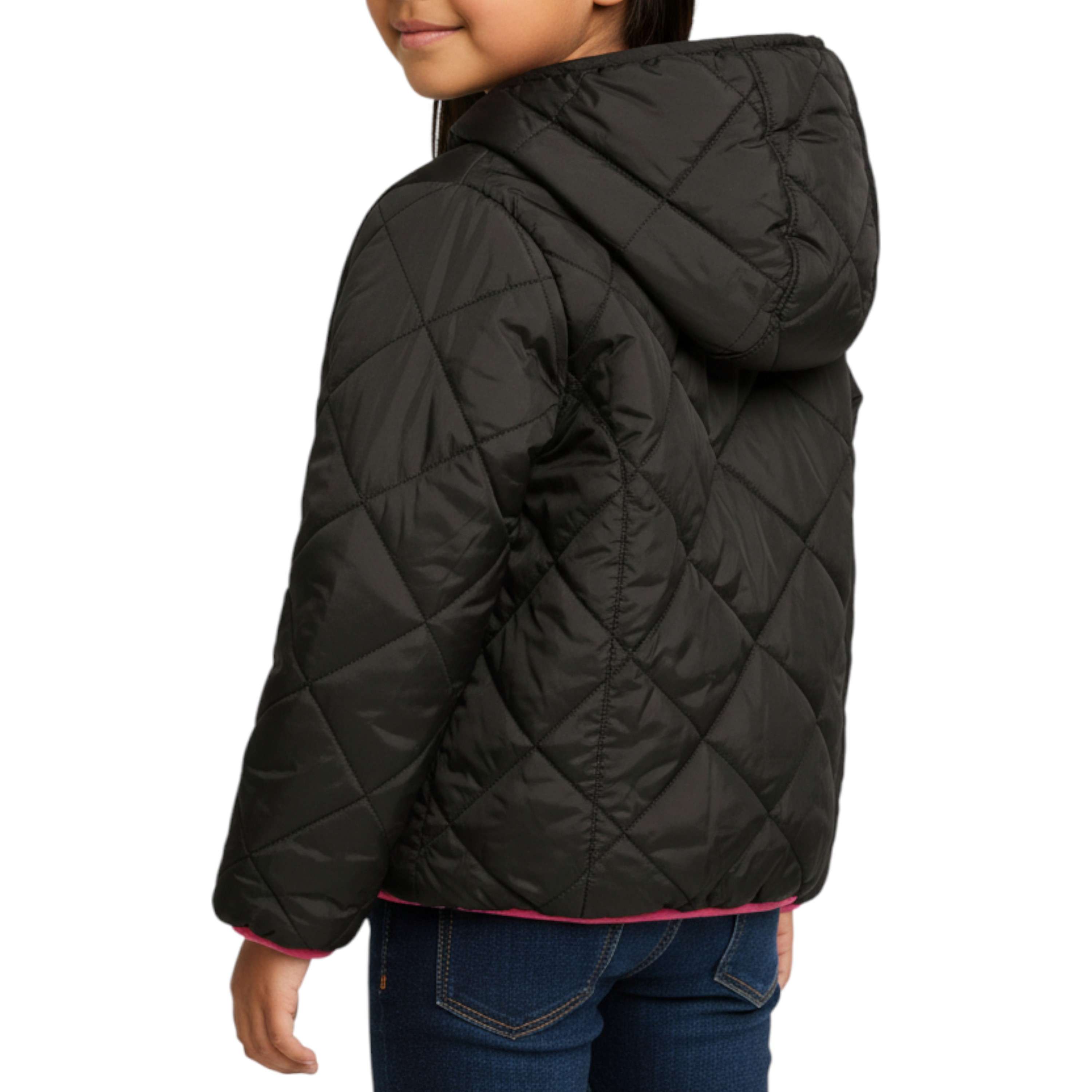 Chamarra puffer reversible