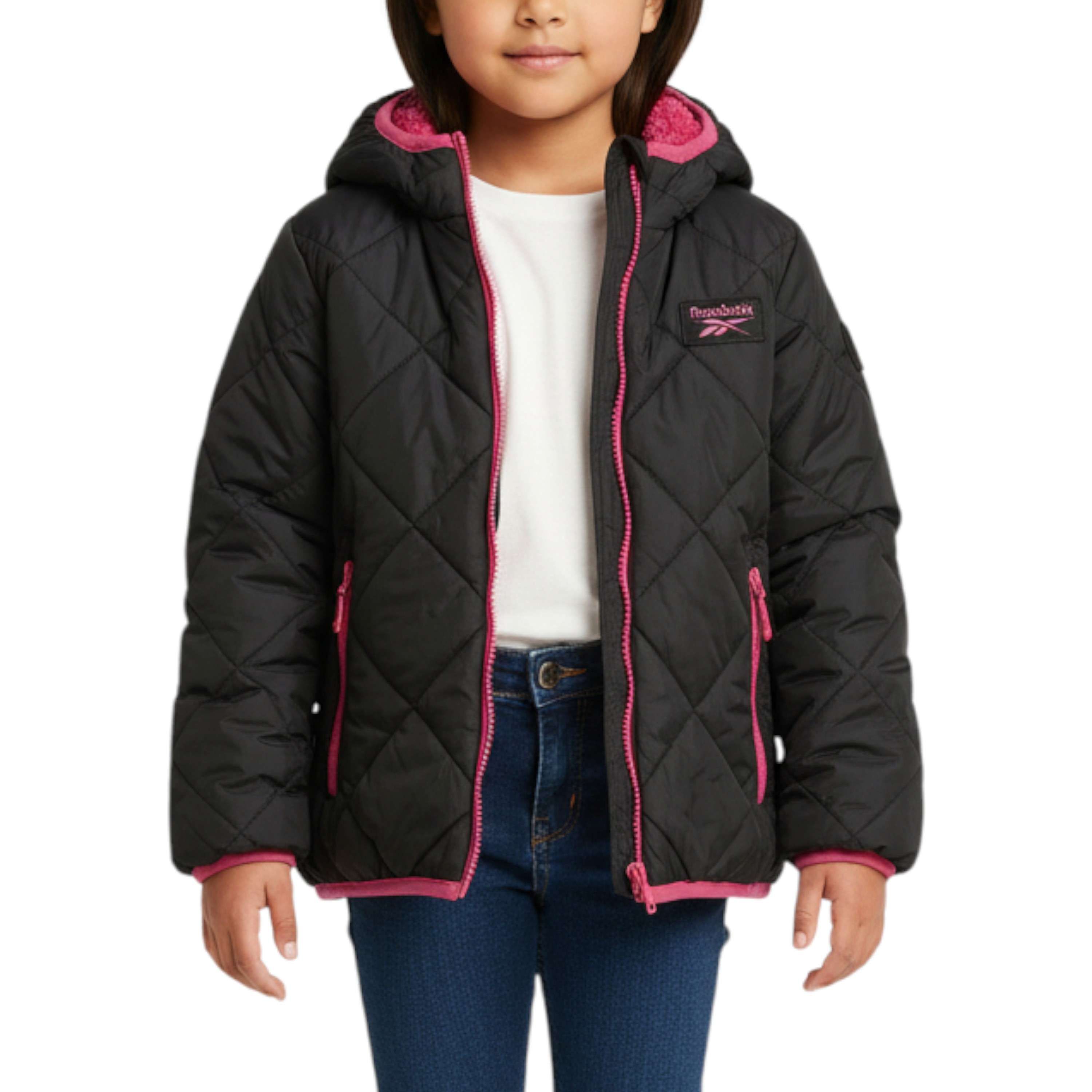 Chamarra puffer reversible