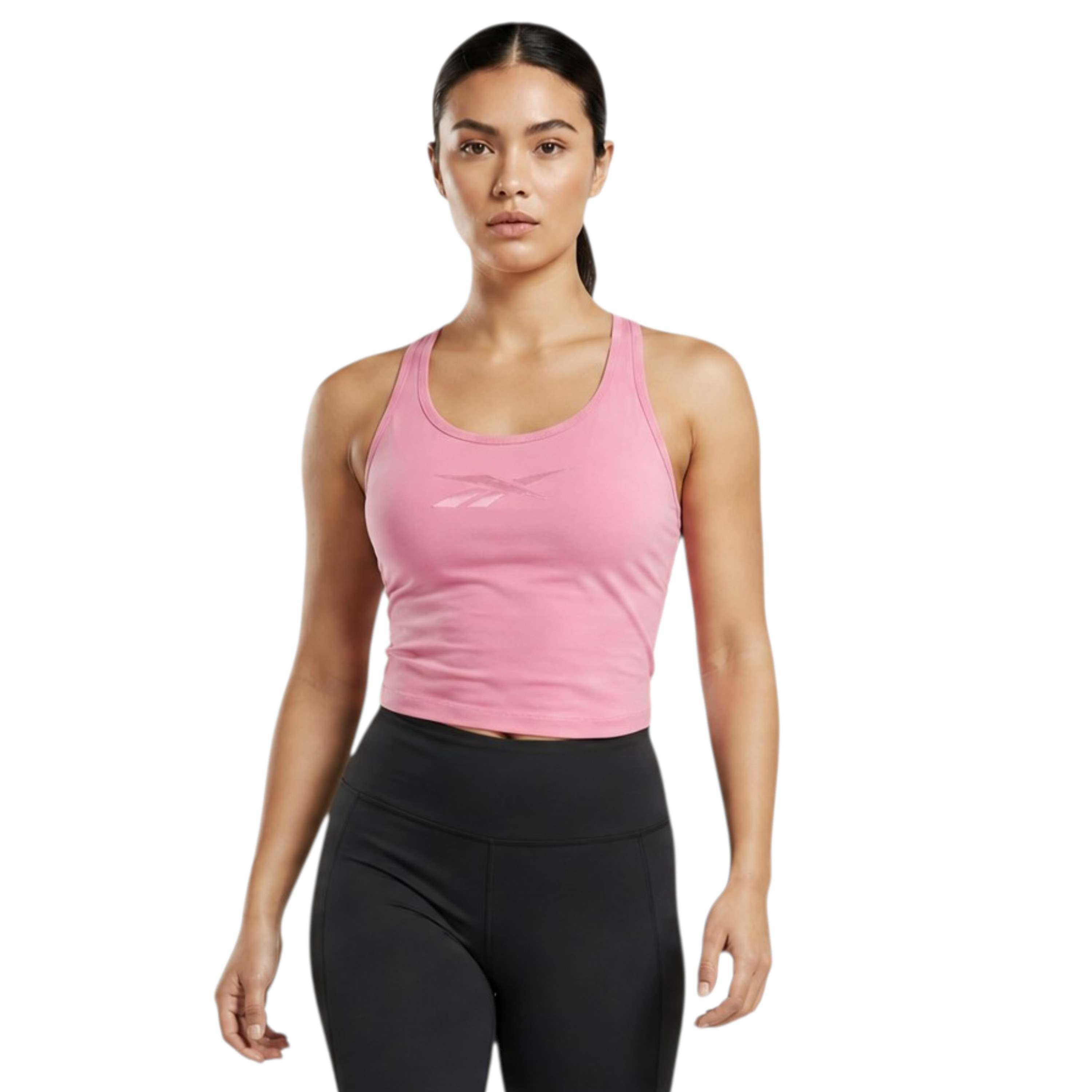 Tank Top Satin Logo Long Tank
