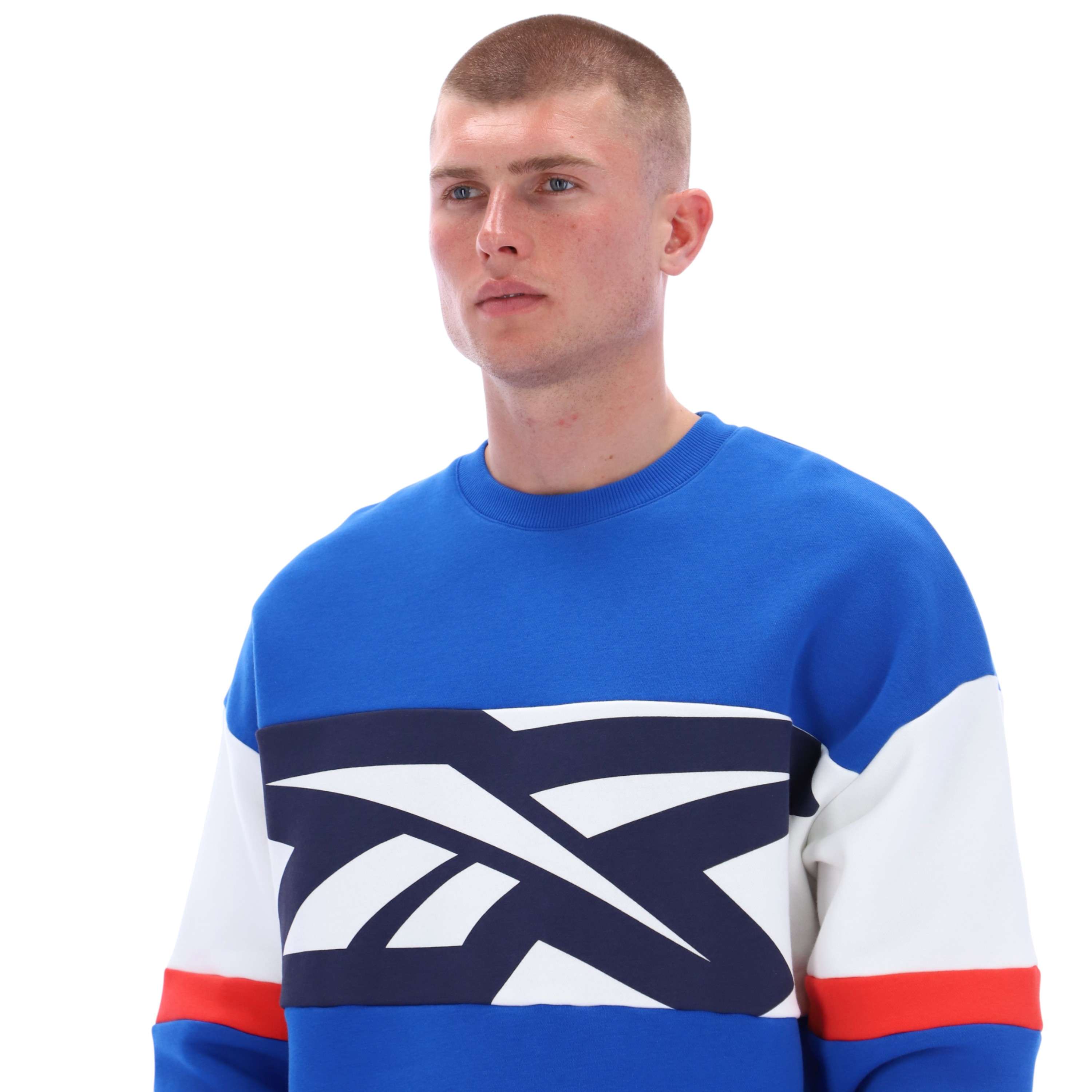 Sudadera Fleece Cut and Sew image number 4