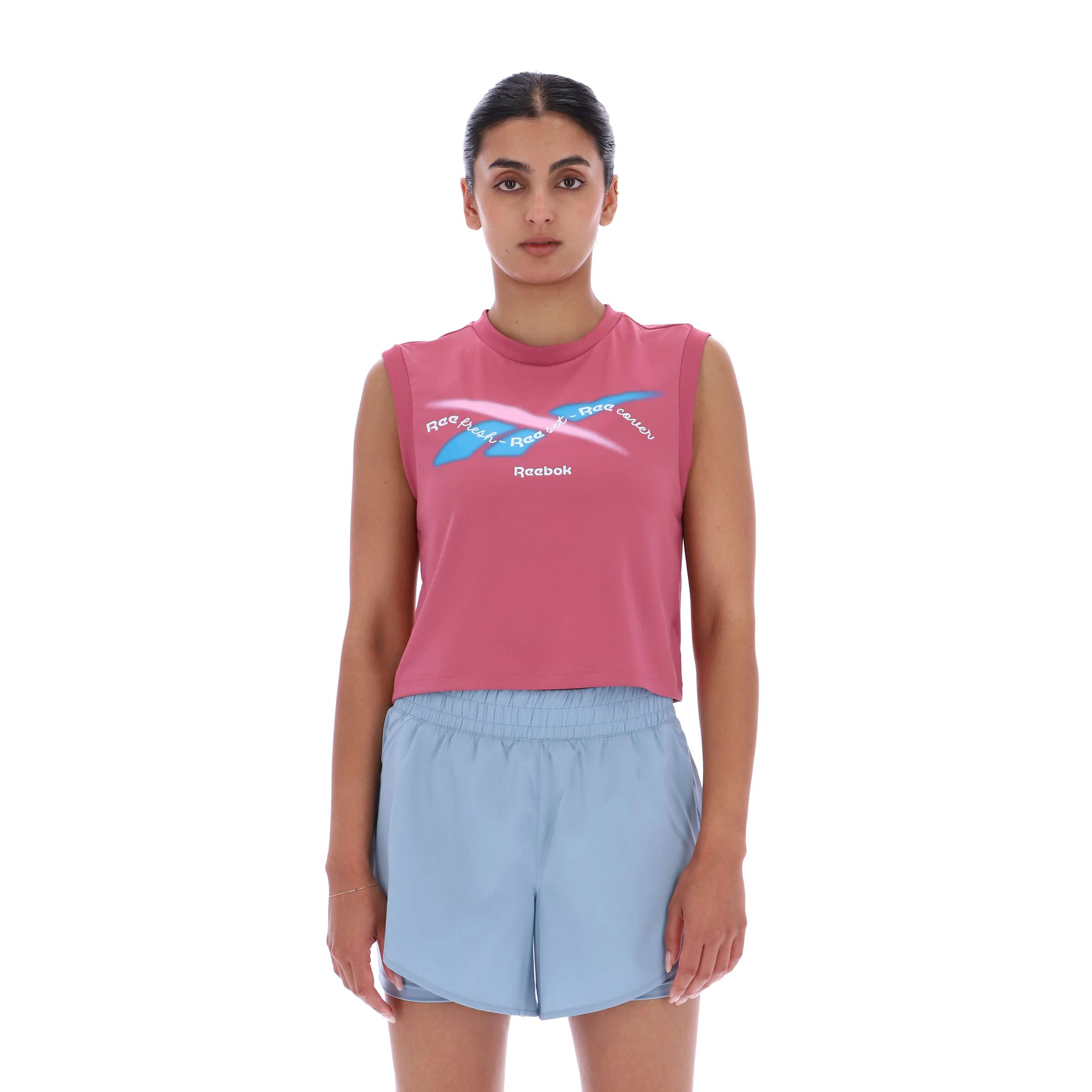 Playera Karina larga relajada de yoga