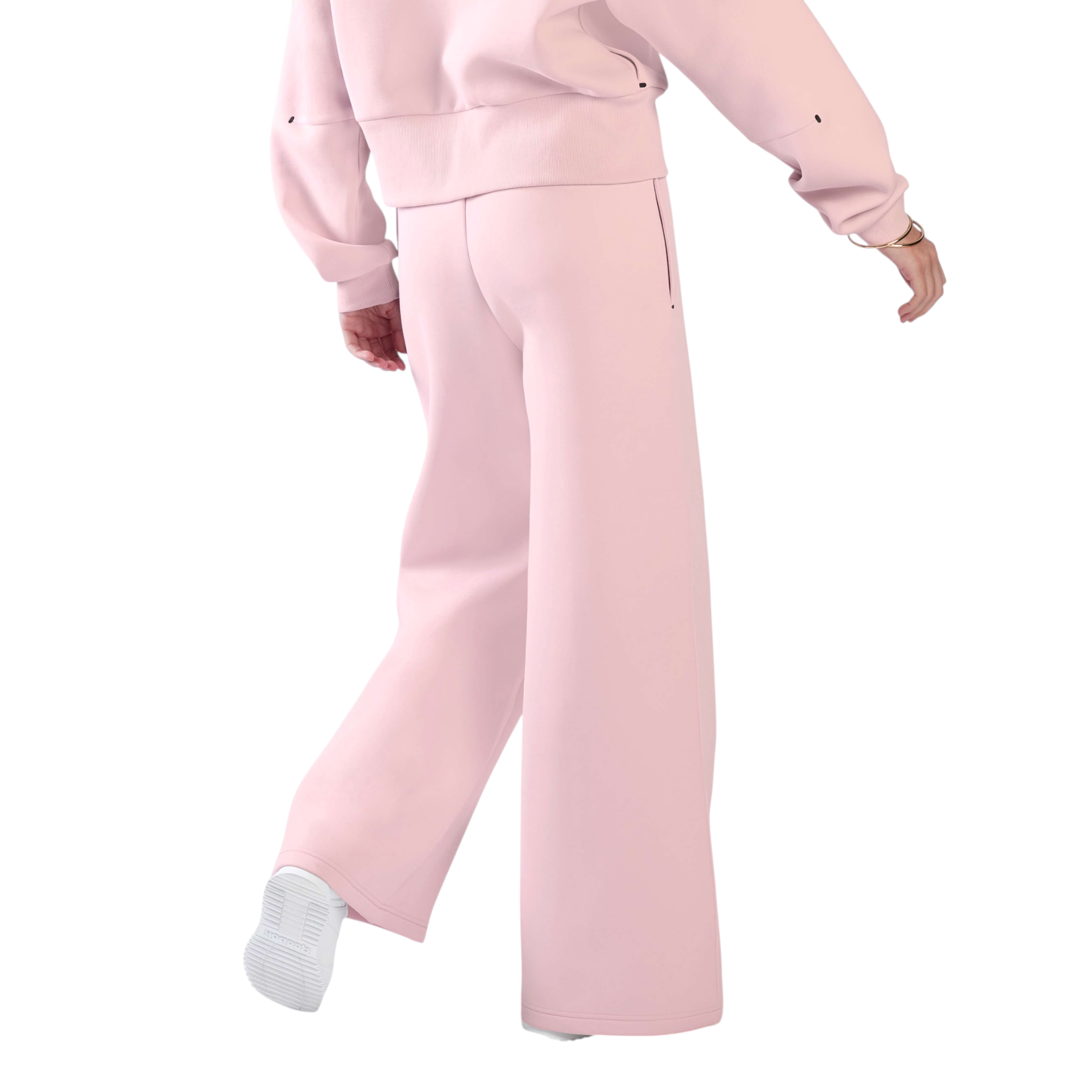 Pantal&oacute;n Urban Tech Pintuck Wide Leg Jogger Pants