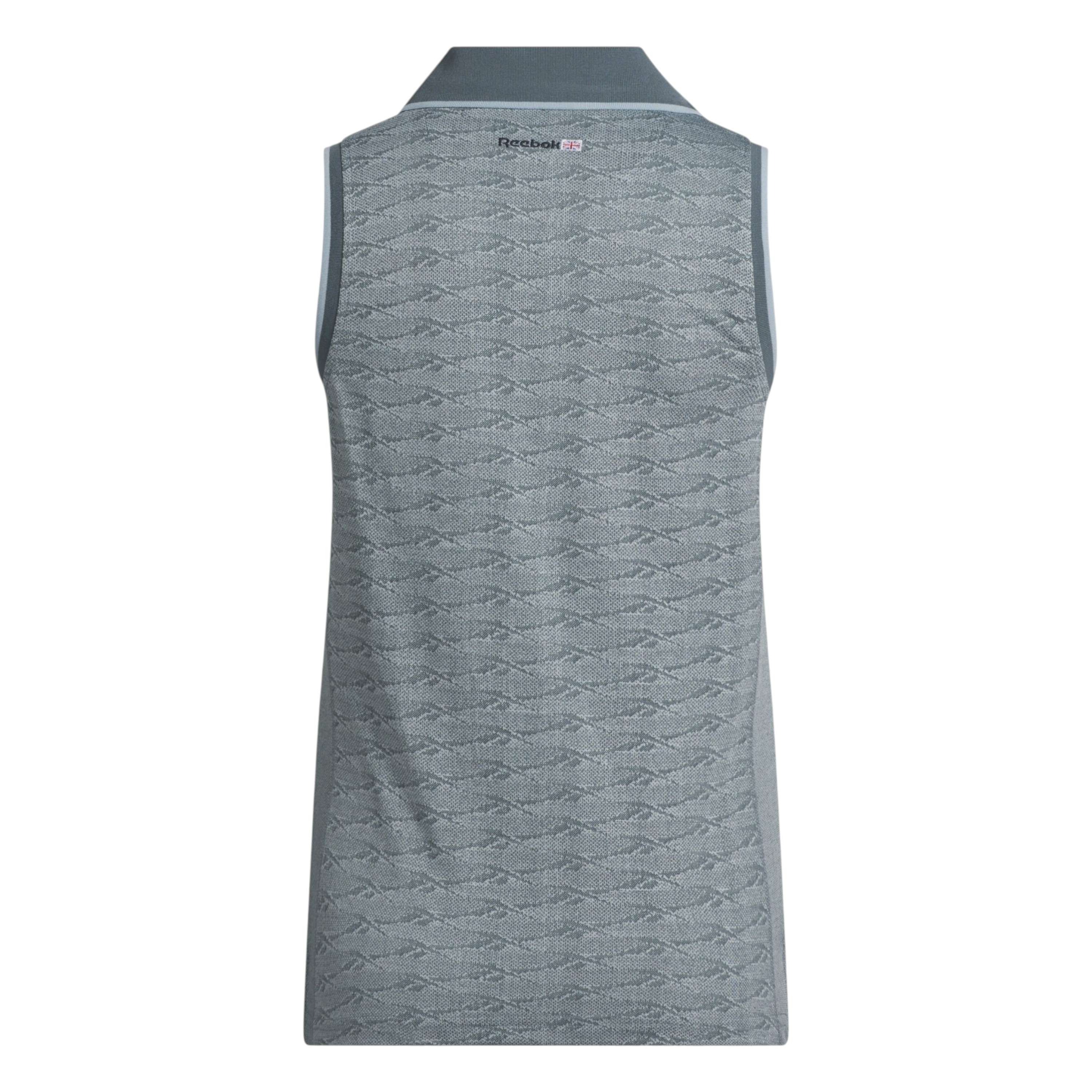 Playera Foulard Print Sleeveless Polo image number 3