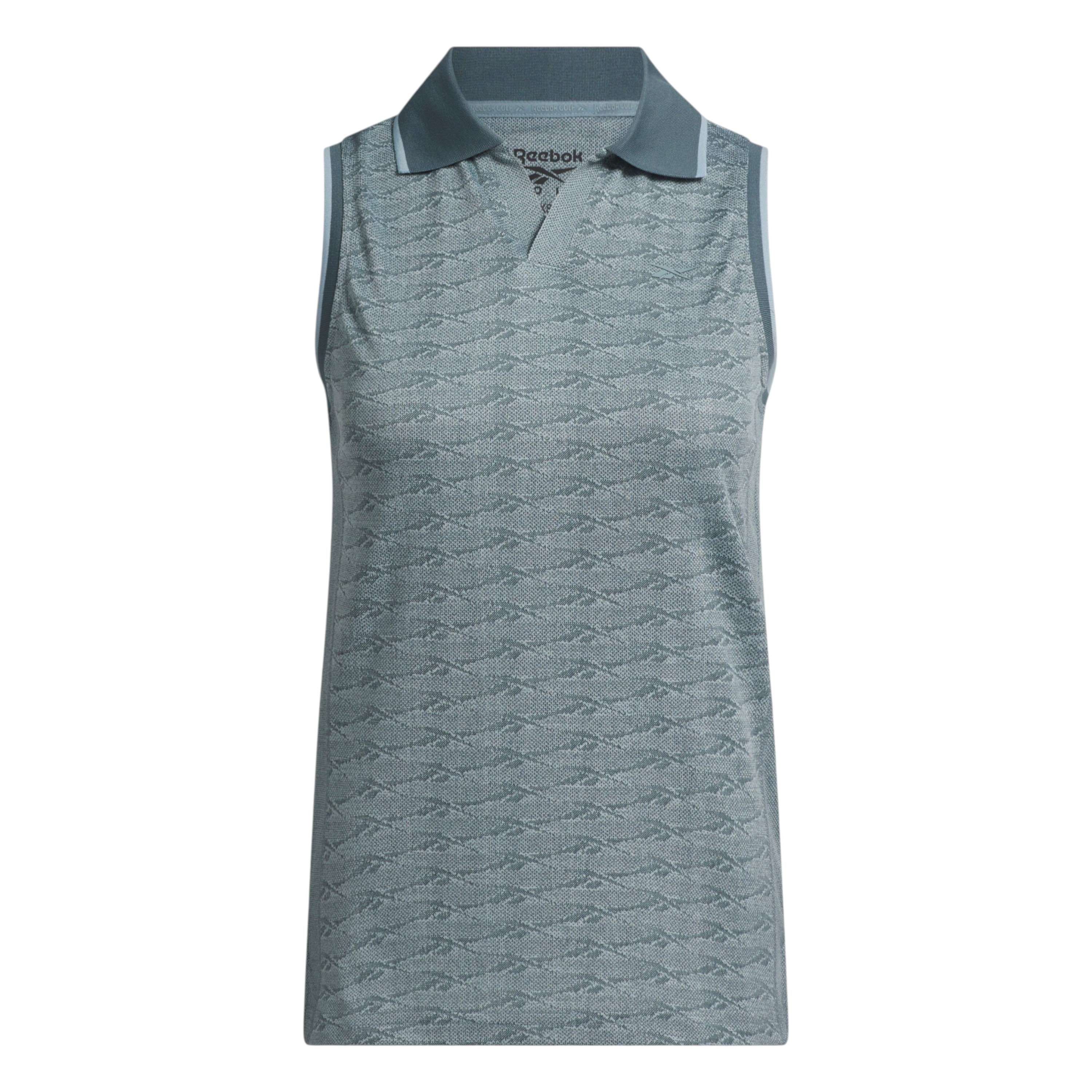 Playera Foulard Print Sleeveless Polo image number 4