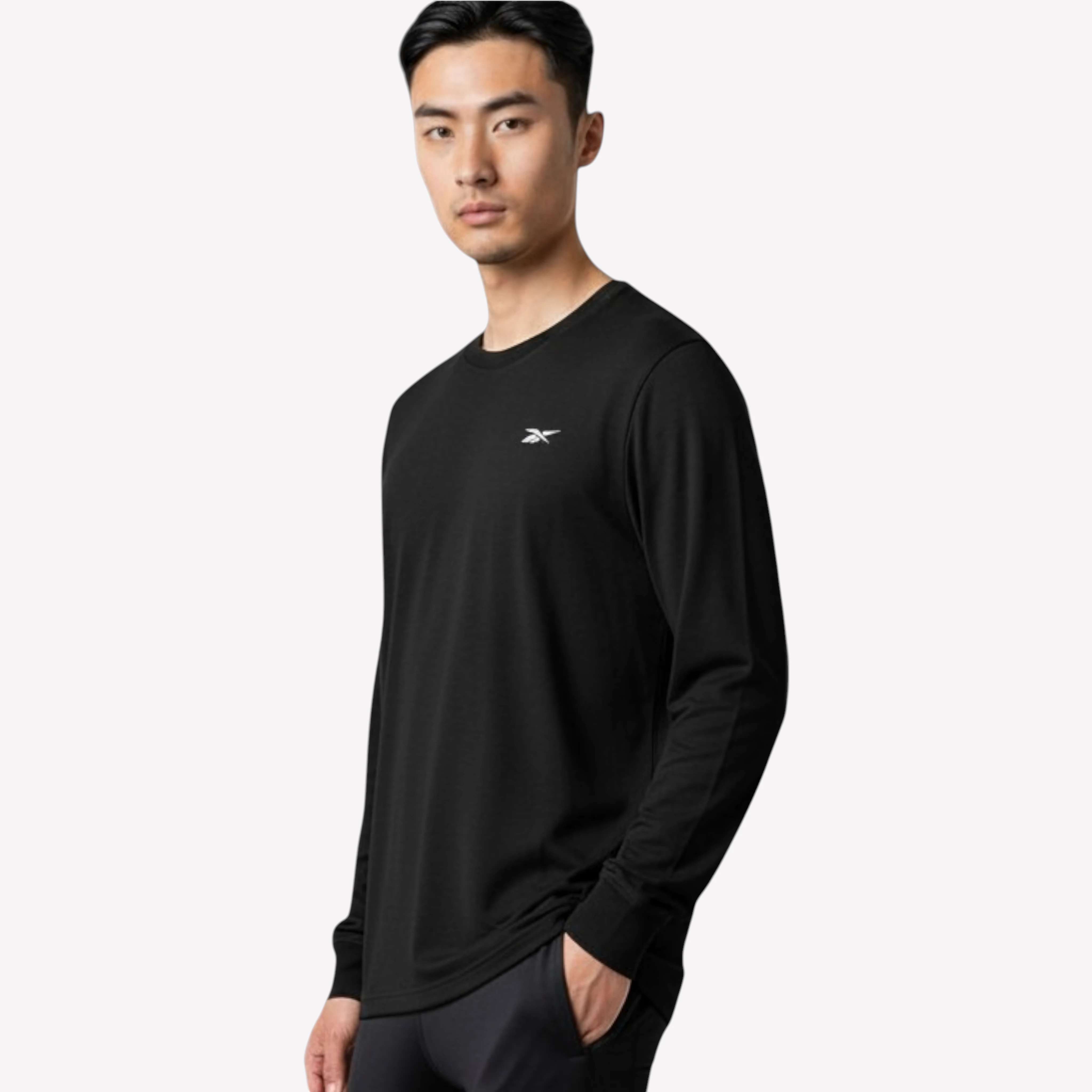 Playera Athlete Off-Day Manga Larga