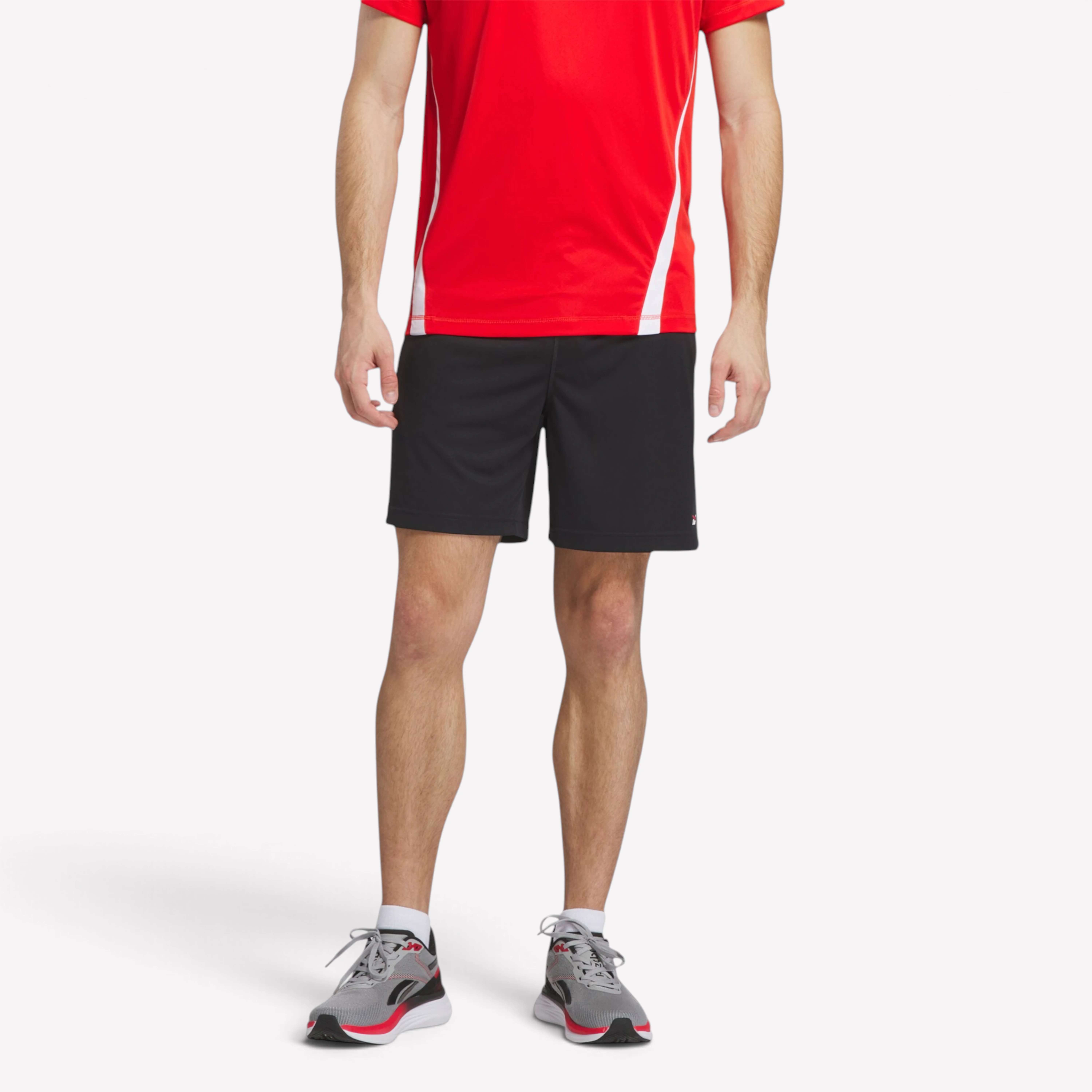 Short de entrenamiento tejido a bloques ID