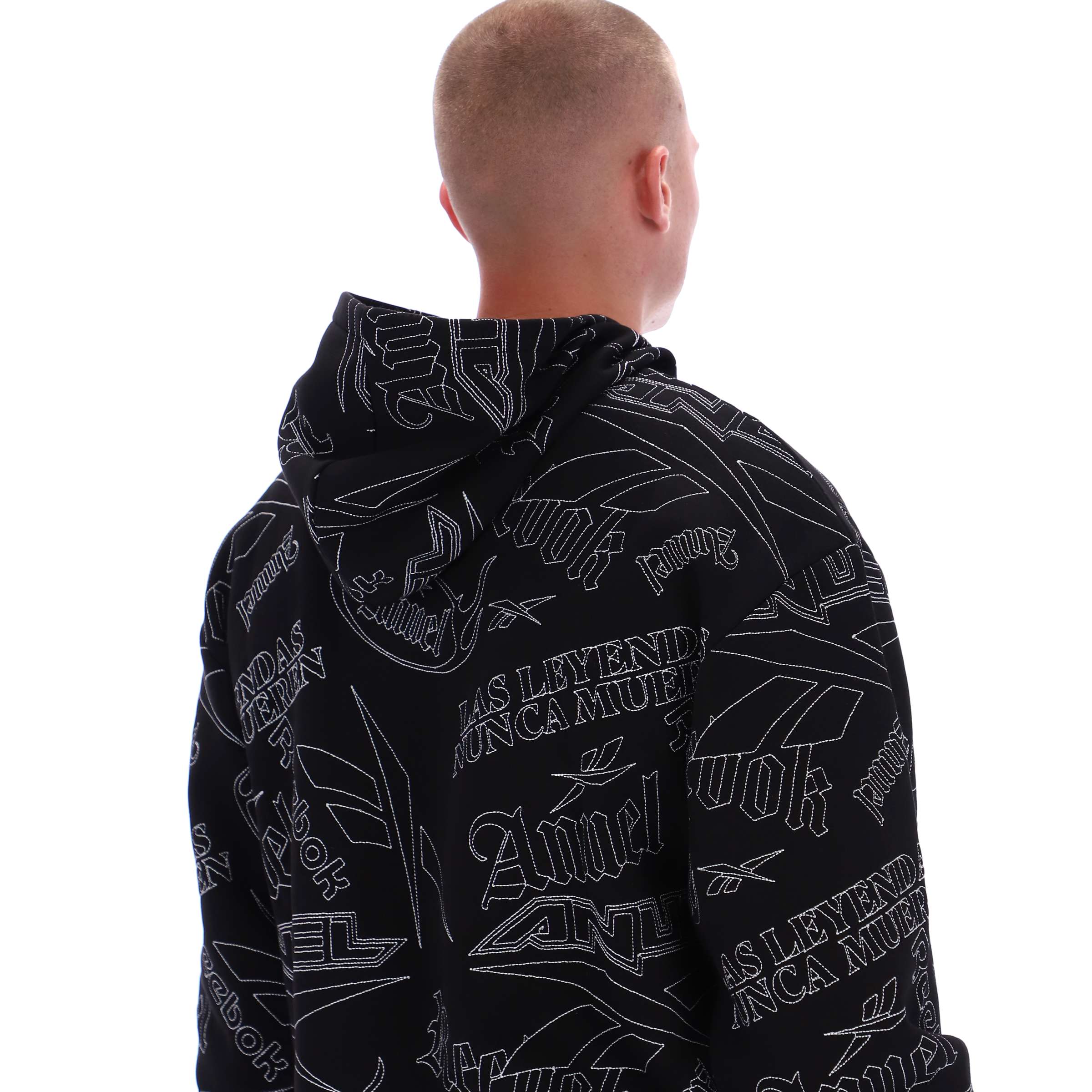 Sudadera con capucha gráfica x Anuel image number 3