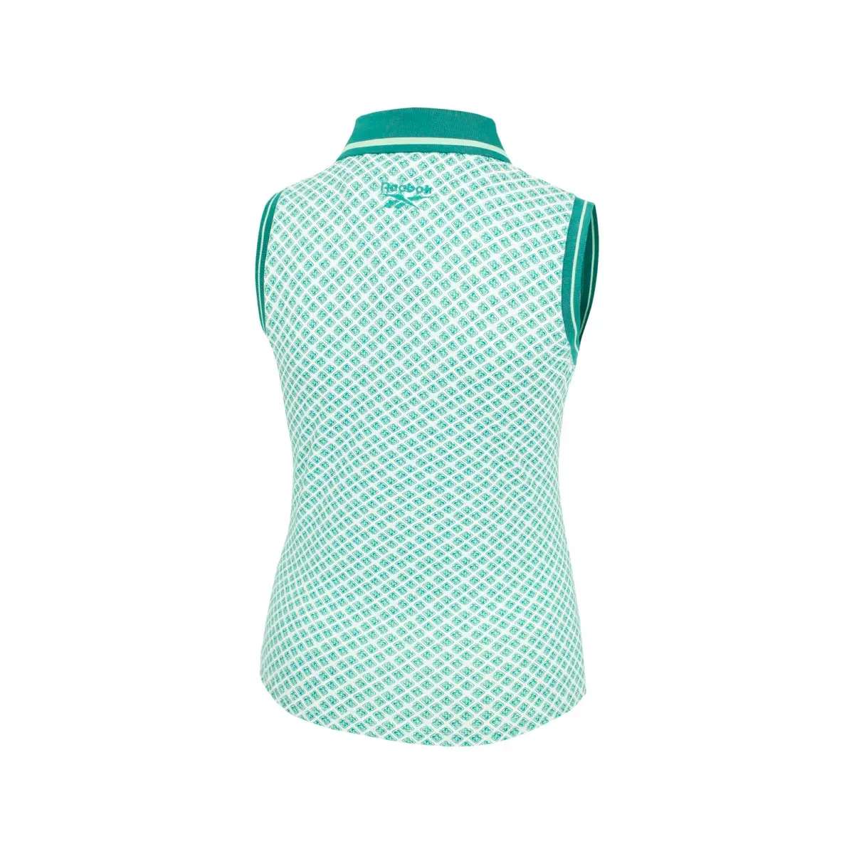 Playera Foulard Print Sleeveless Polo image number 6