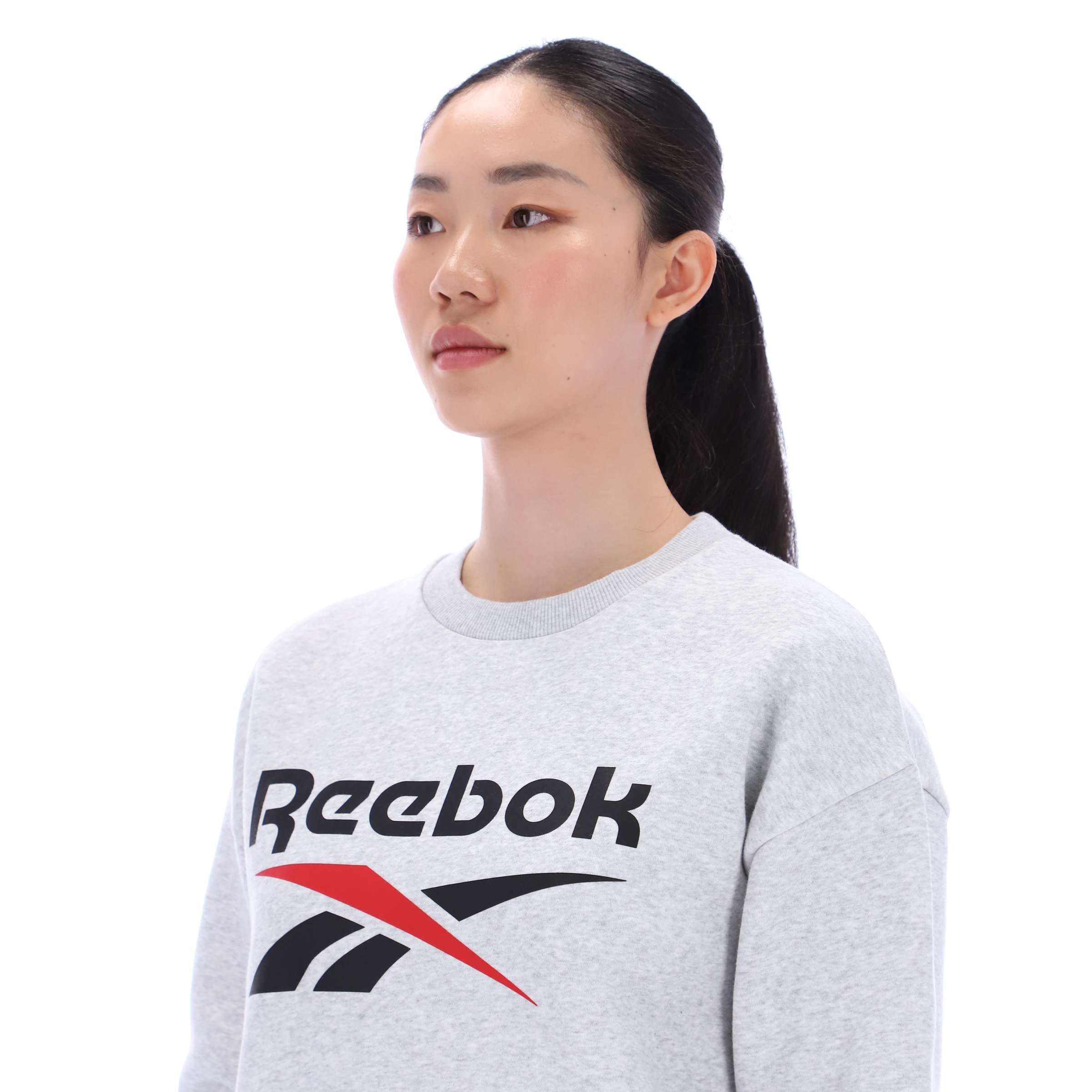 Sudadera Reagan Oversize de Cuello Redondo