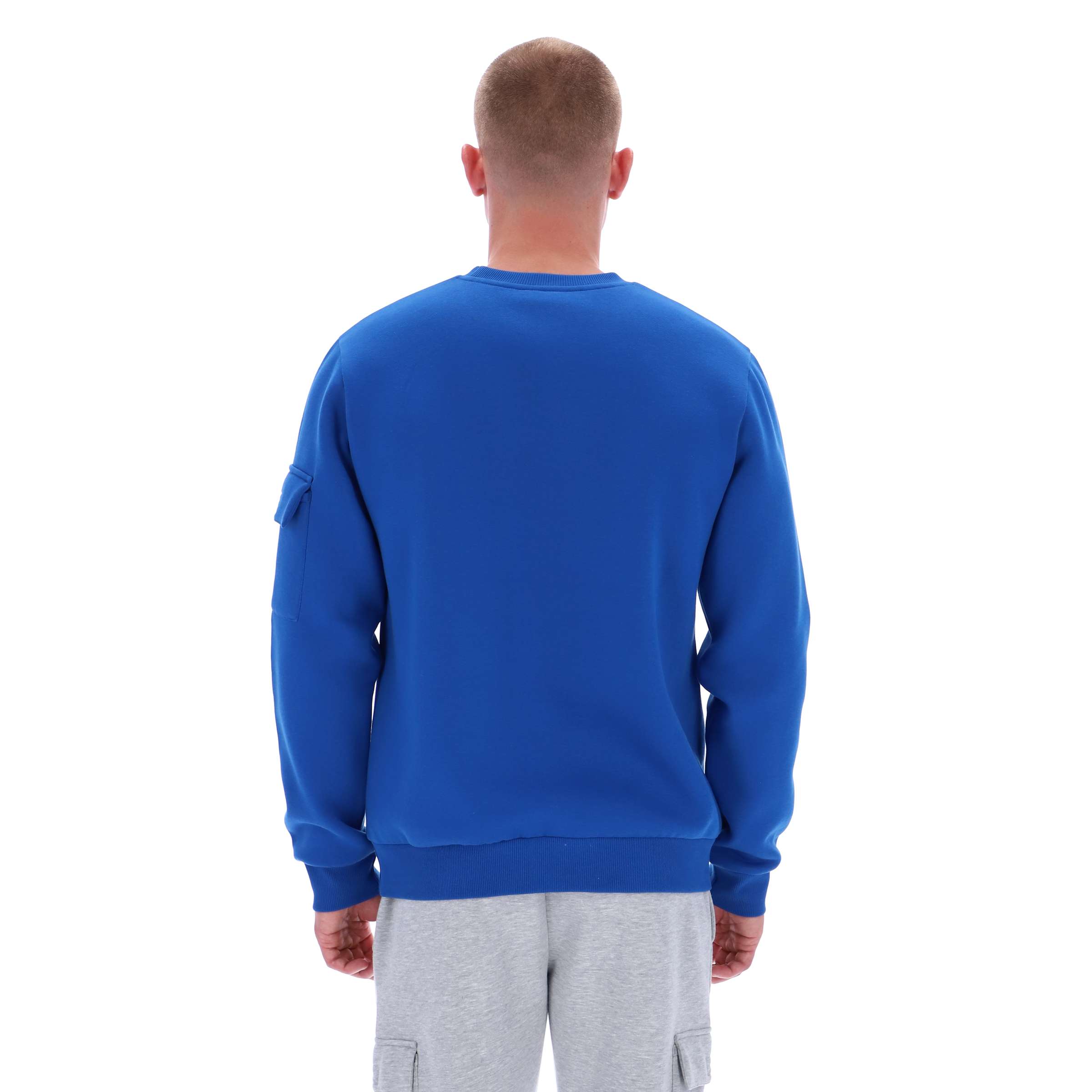 Sudadera Peter con Bolsillos Cargo y Cuello Redondo