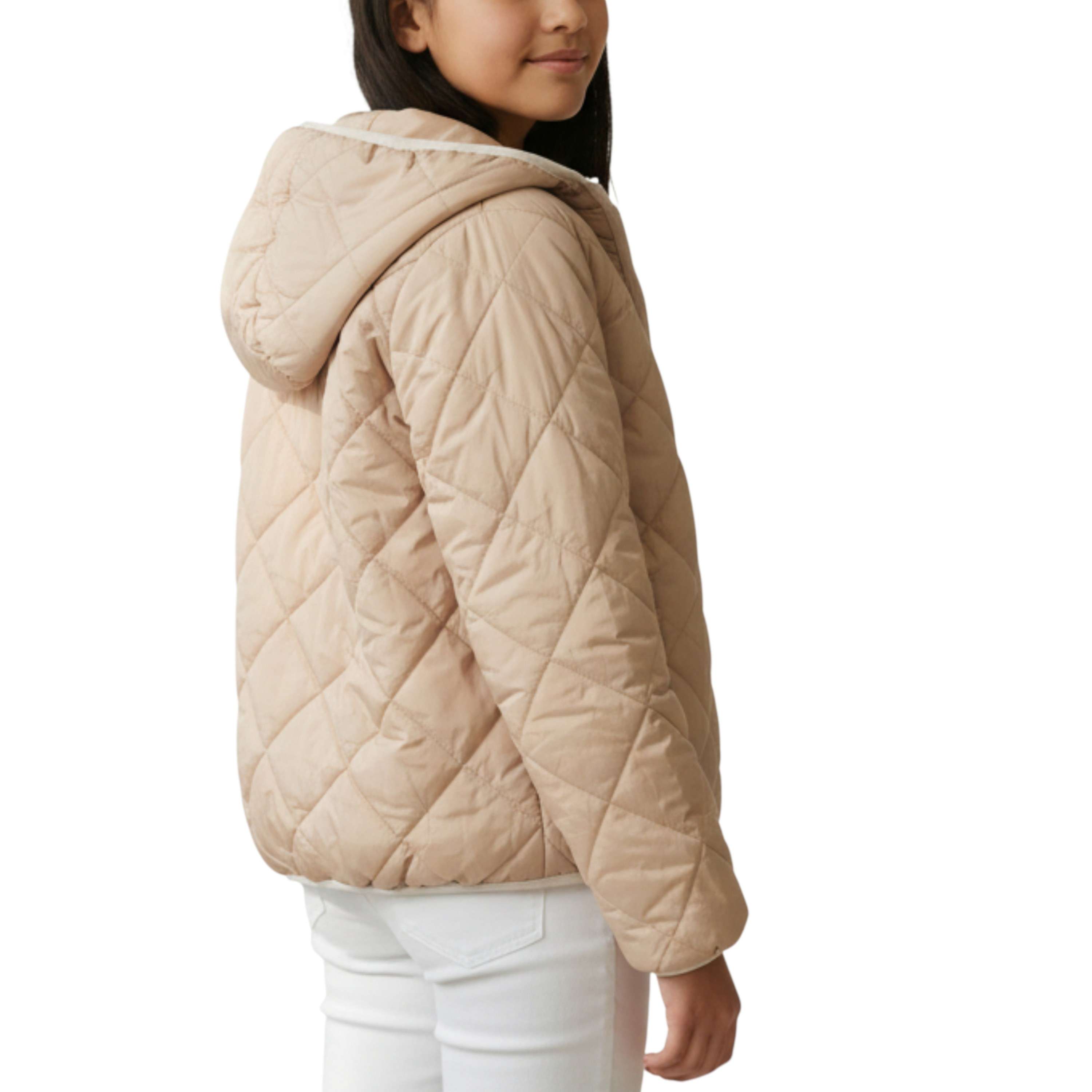 Chamarra puffer reversible