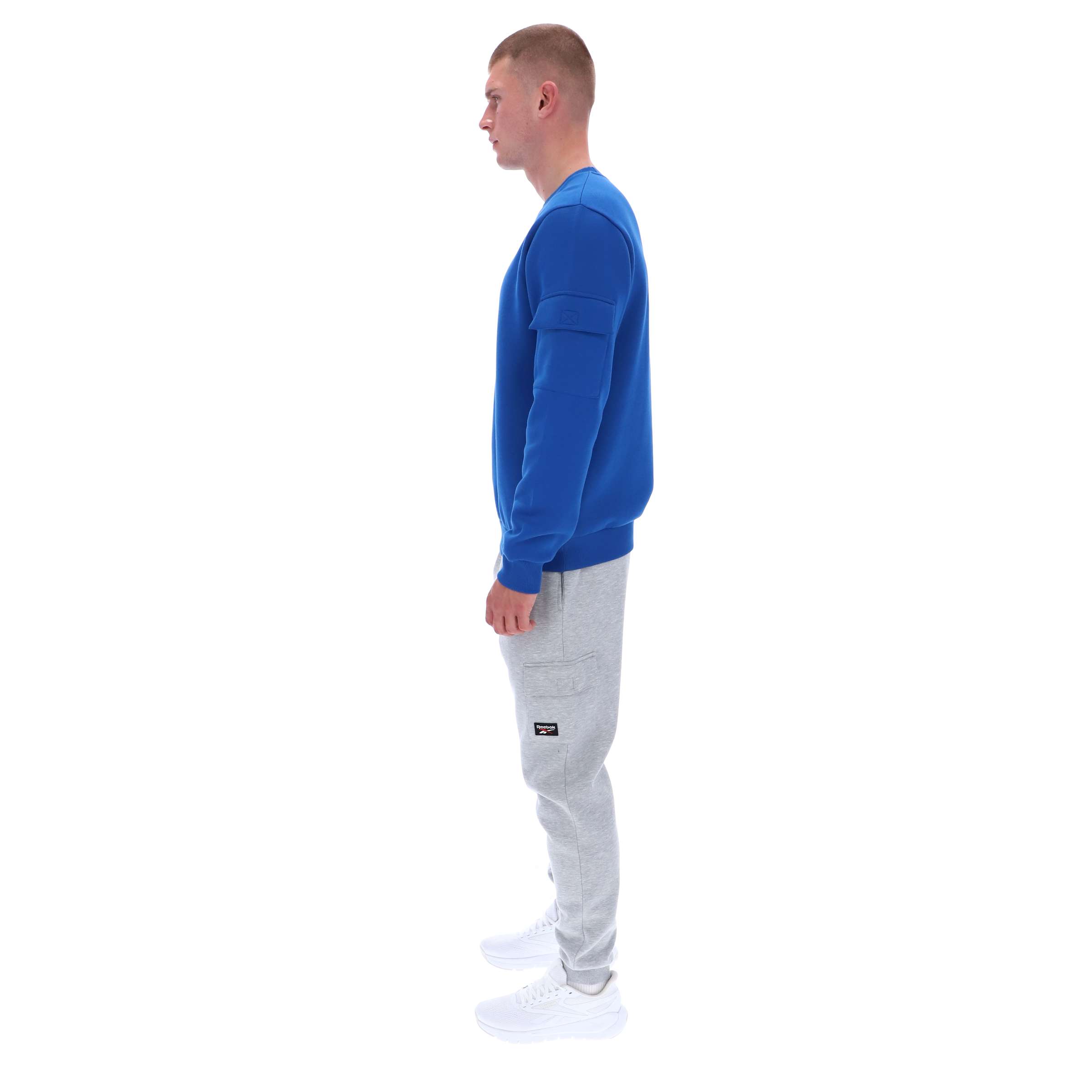 Sudadera Peter con Bolsillos Cargo y Cuello Redondo image number 4