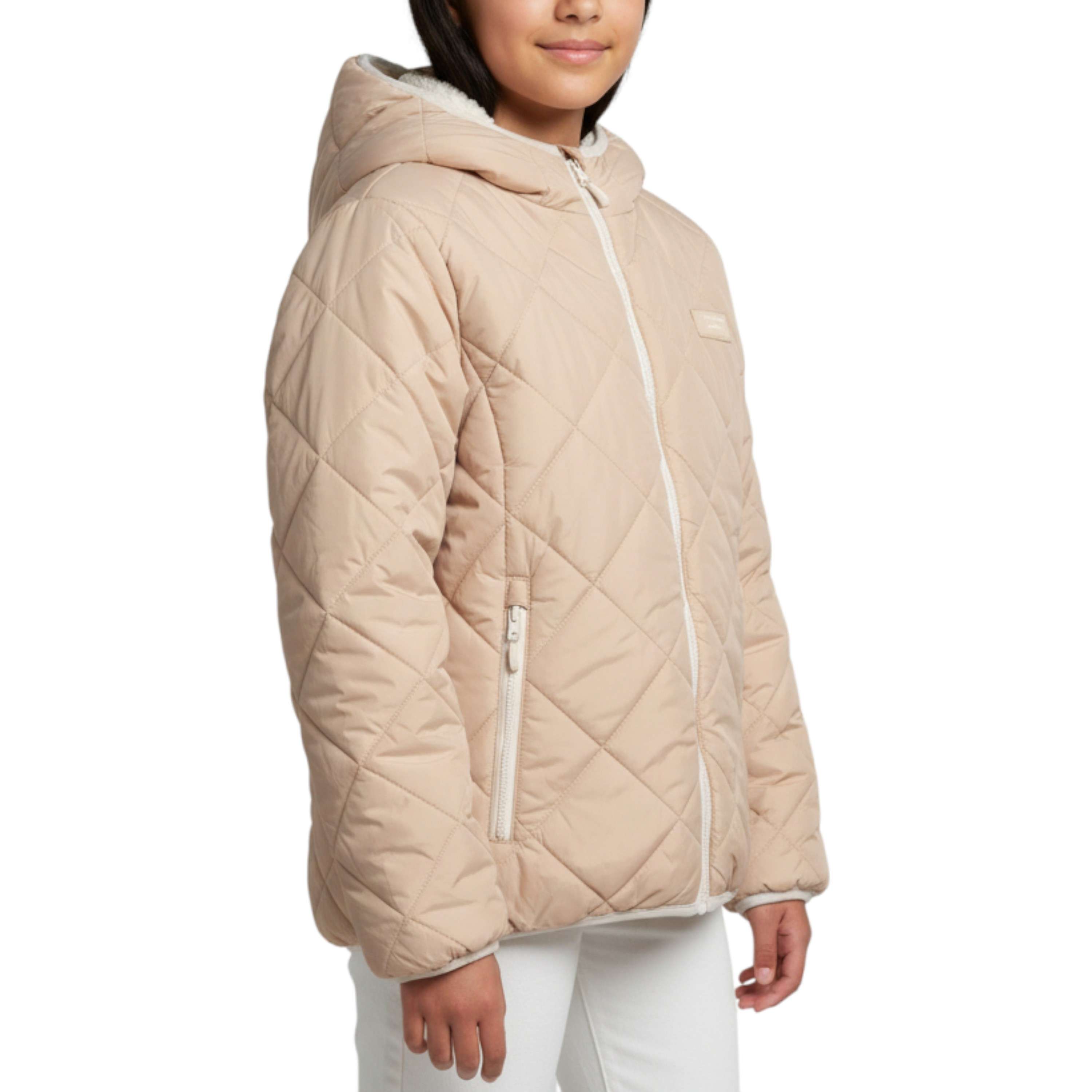 Chamarra puffer reversible