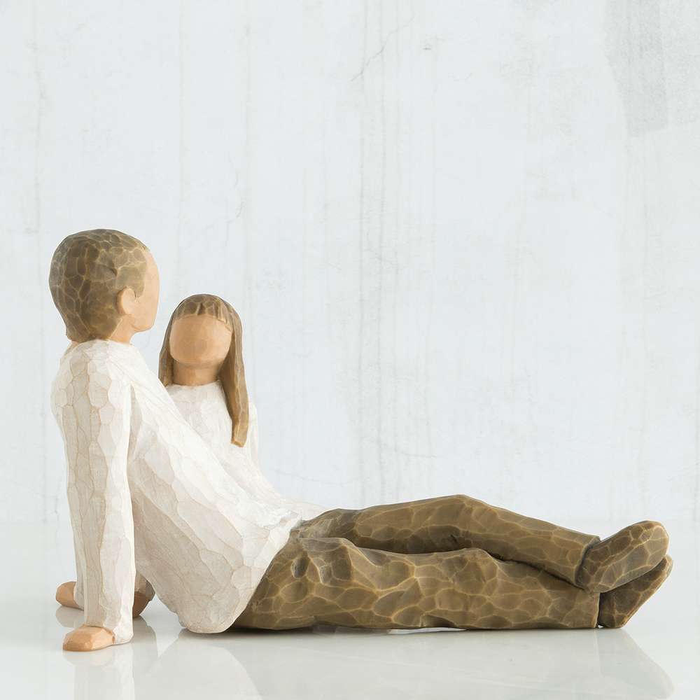 Father and Daughter Figurine, , large image number 2