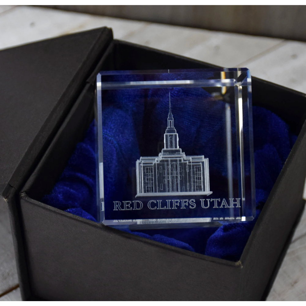 Crystal Cube Red Cliffs Utah Temple
