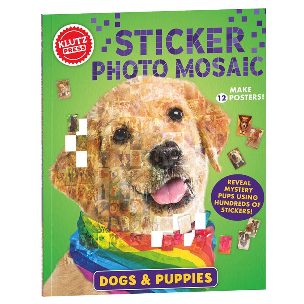 Sticker Photo Mosaic: Dogs & Puppies