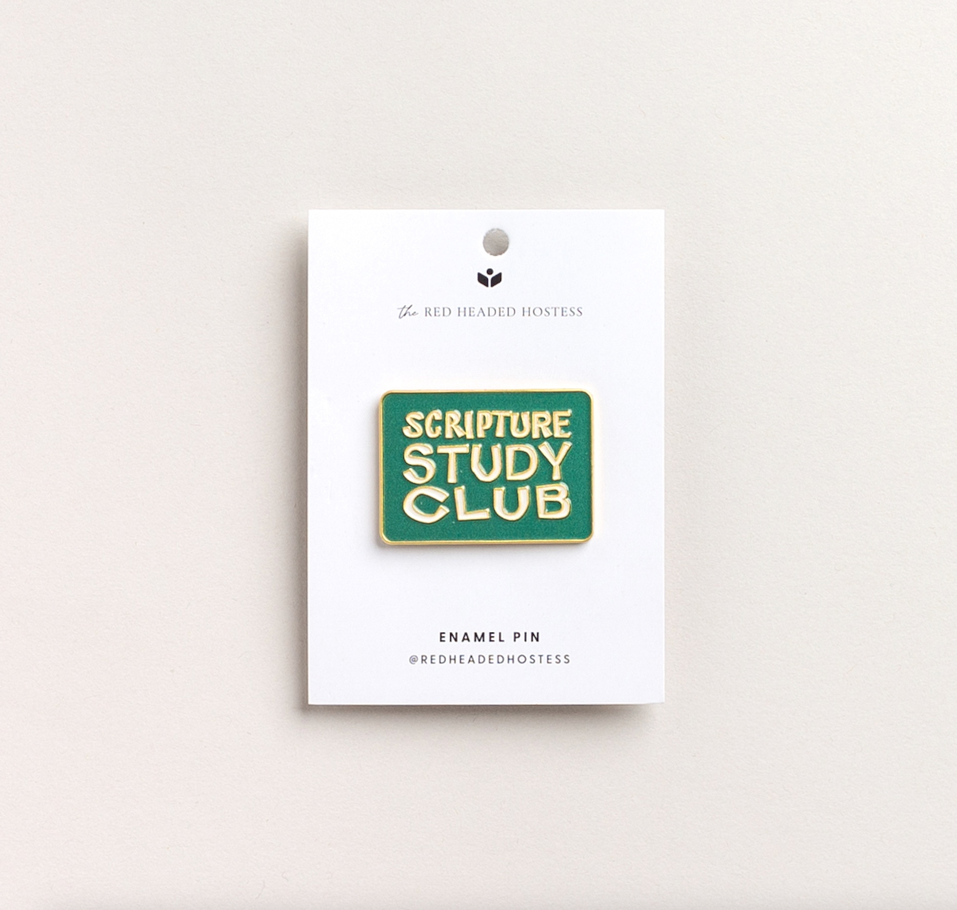 Scripture Study Club Enamel Pin