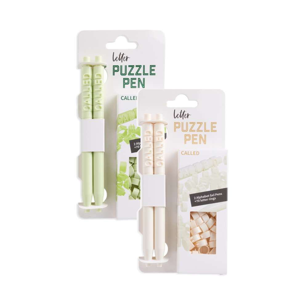 Called Letter Puzzle Pen