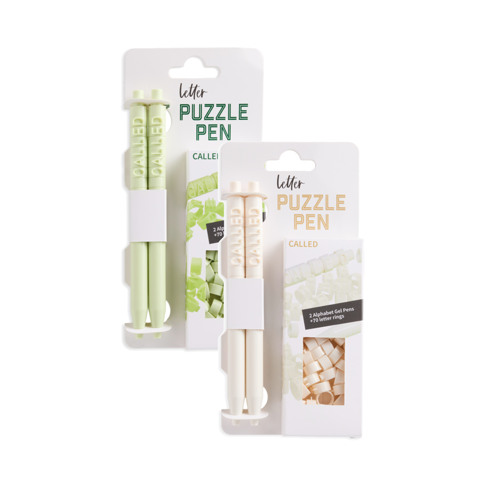 Called Letter Puzzle Pen,  Called Letter Puzzle Pen