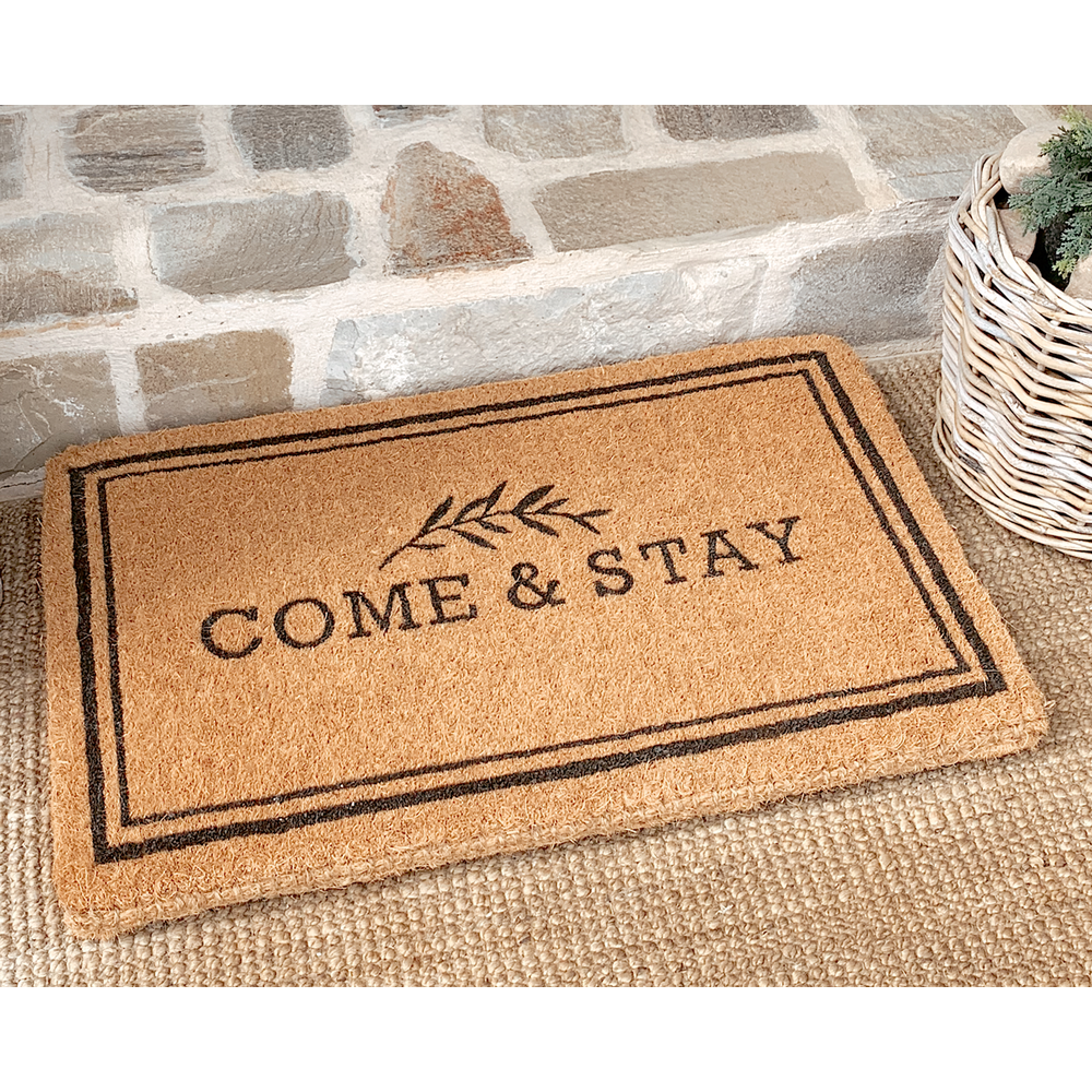 Come & Stay Welcome Mat, , large