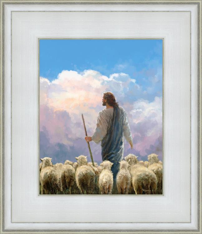 In His Keeping (14x12 Framed Size)