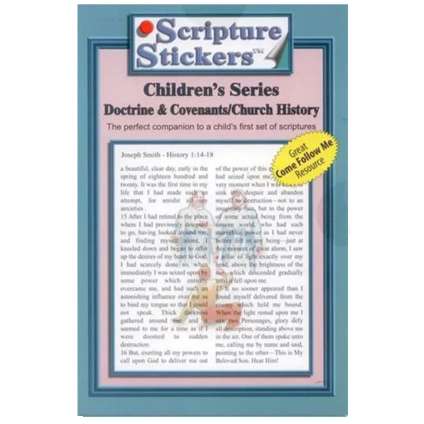 Children's Doctrine and Covenants Scripture Stickers